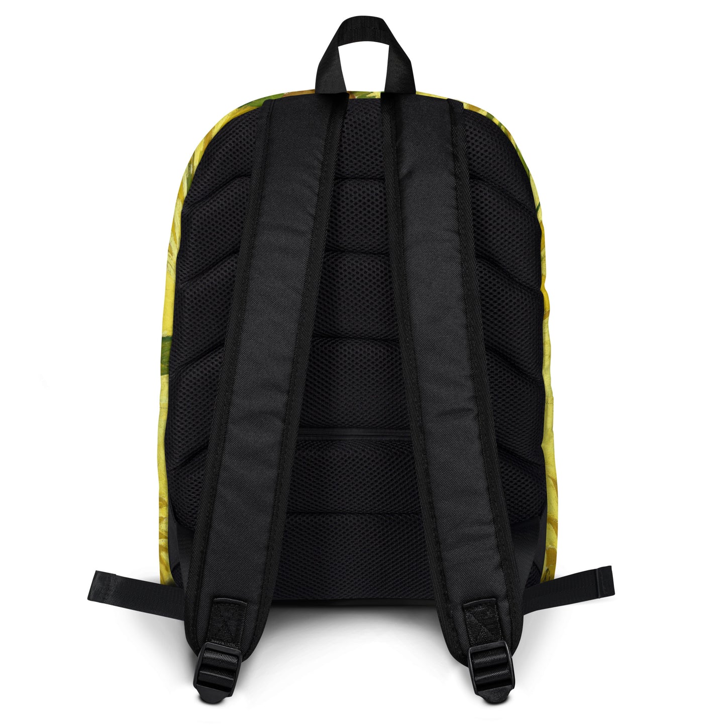Front - Vincent van Gogh Backpack – Irises in Artistic Bloom