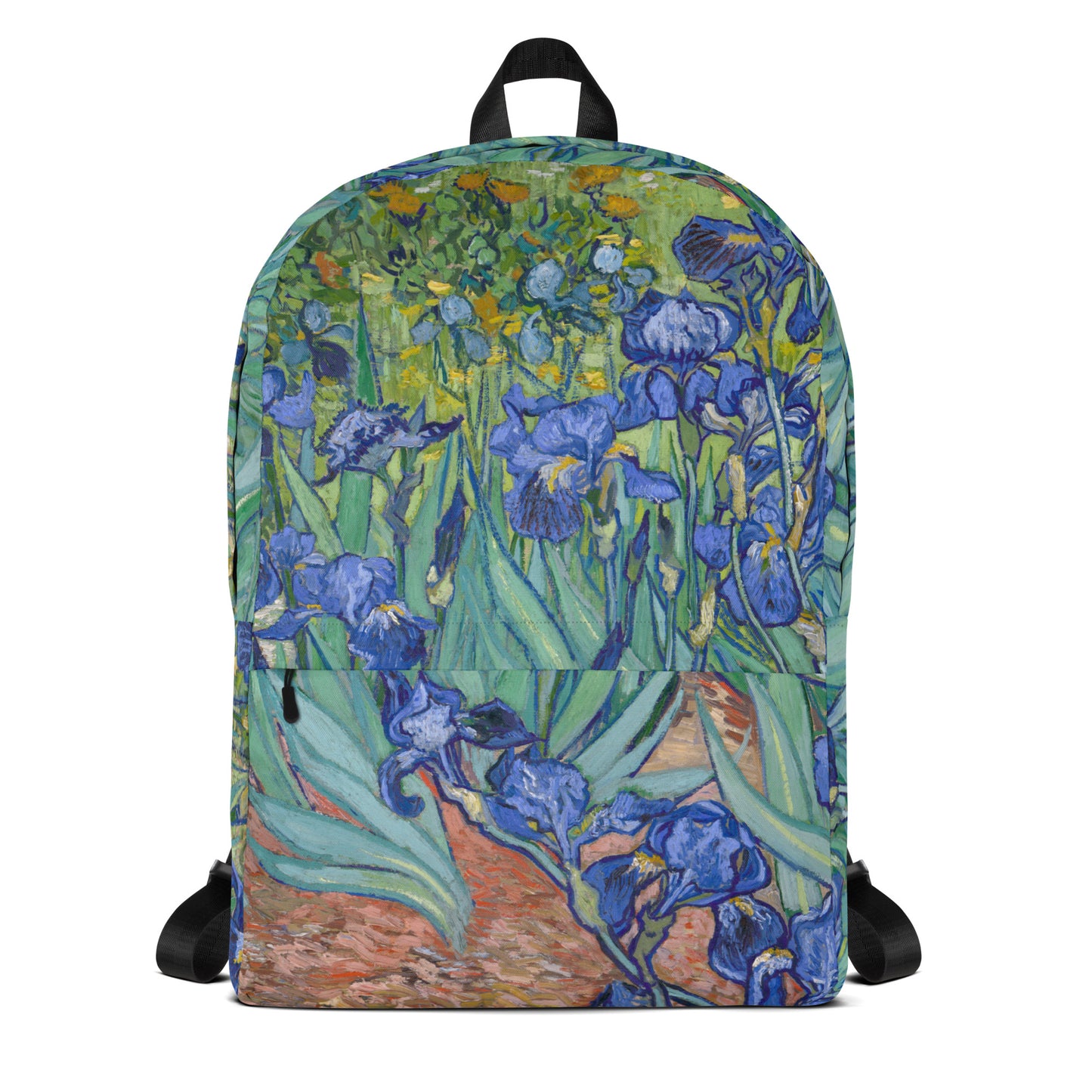 Vincent van Gogh Backpack – Irises in Artistic Bloom