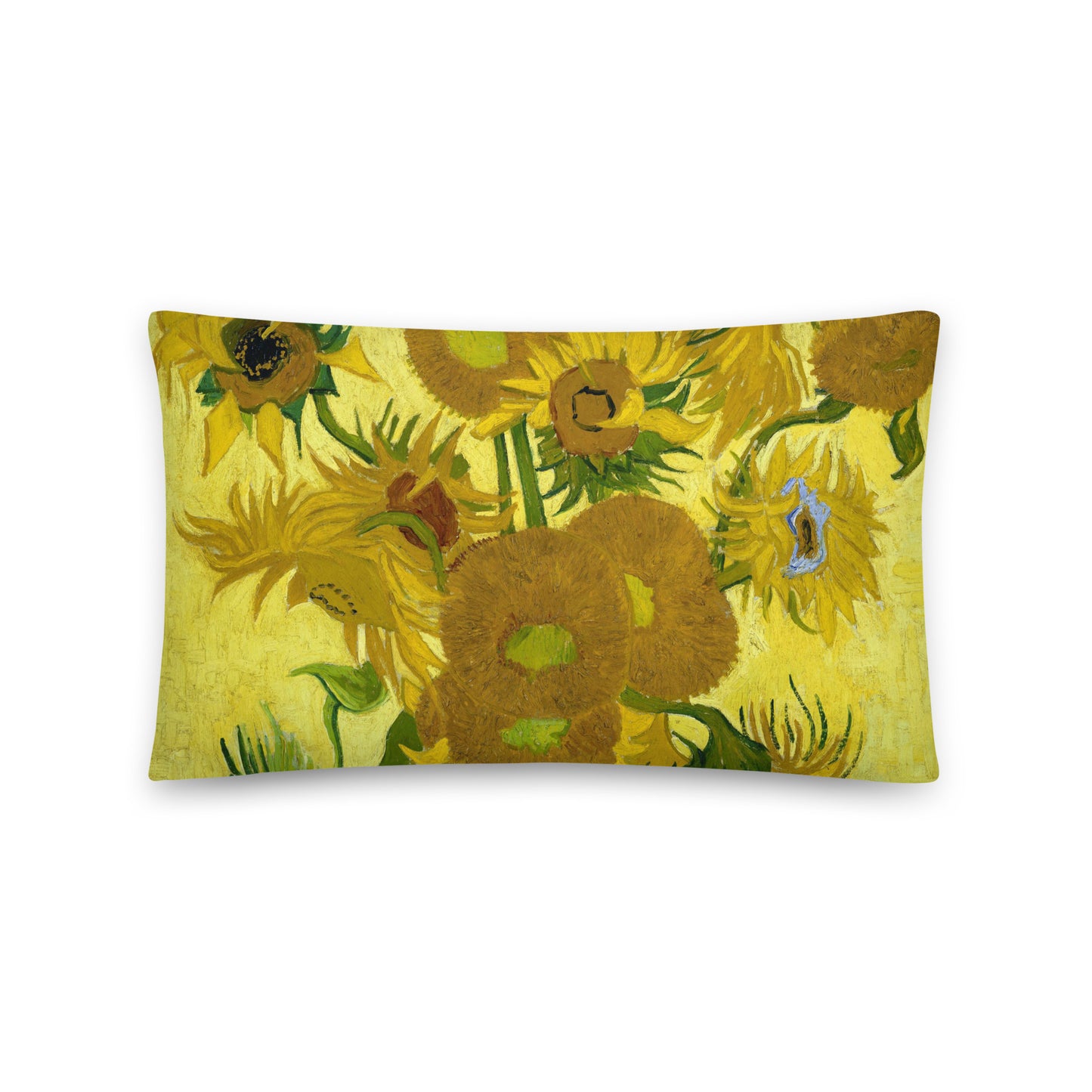Size 3 - Van Gogh Basic Pillow – Sunflowers for a Radiant Home Accent