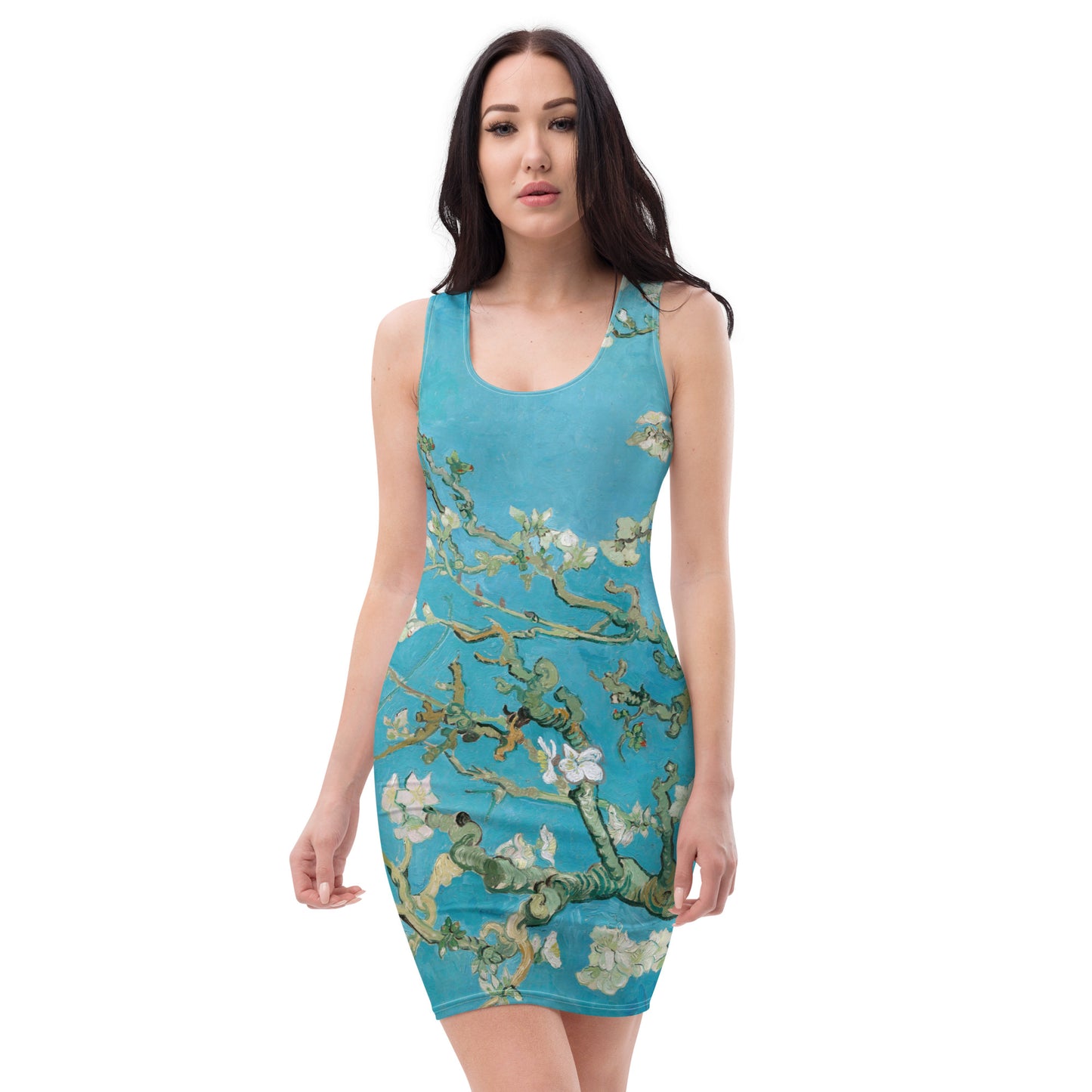 Model - Vincent van Gogh Cut & Sew Dress – Blossoms of Serenity