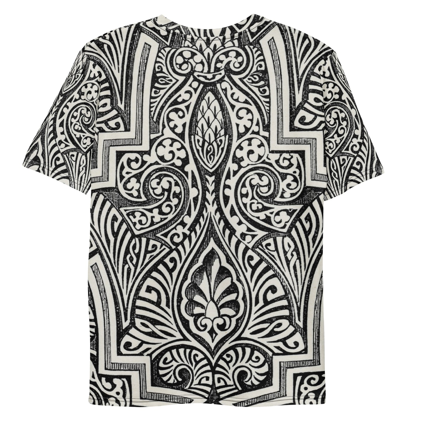 Back - Islamic Art Men's T-Shirt – Ornamental Pattern in Motion