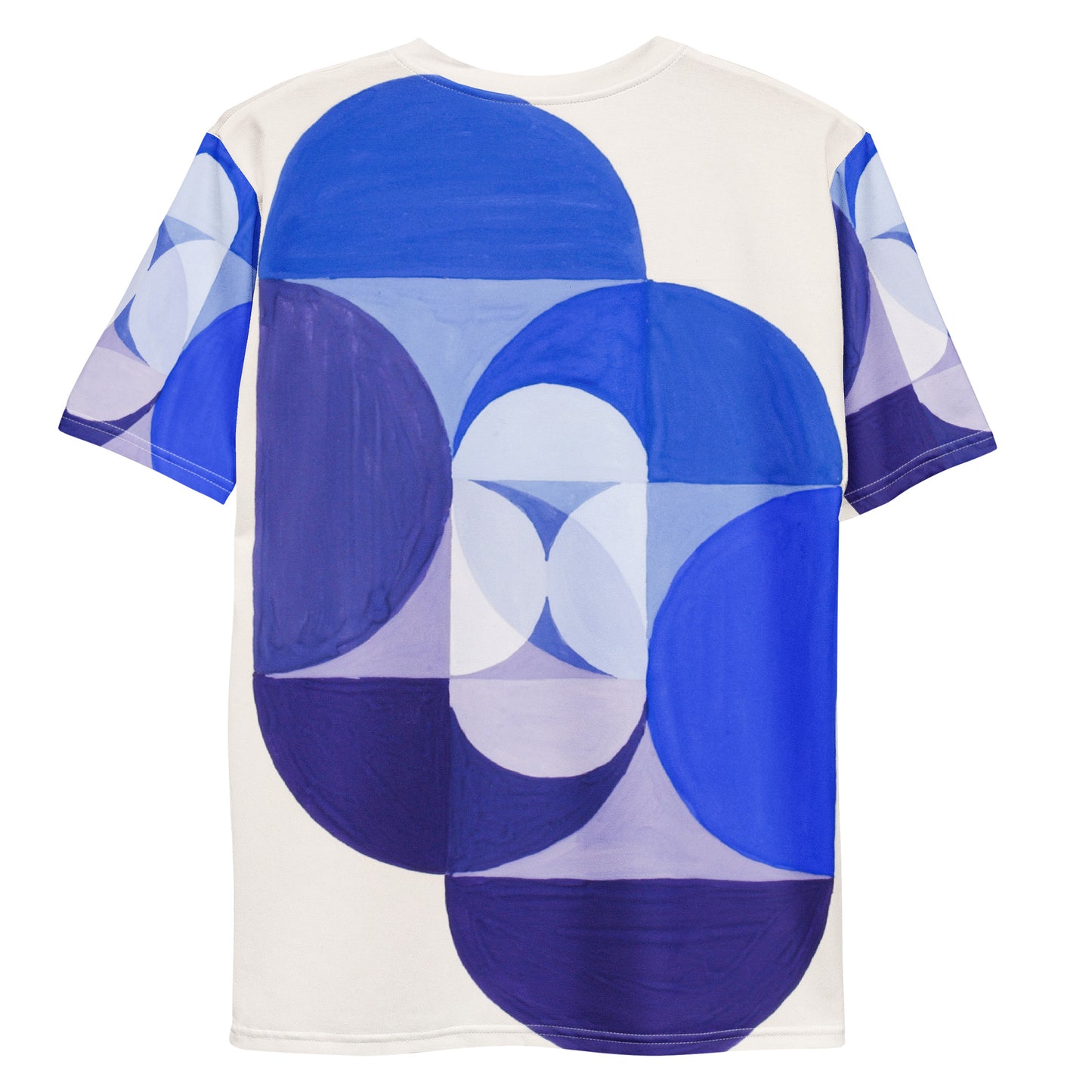 Back - Joseph Schillinger Men's T-Shirt – Key Blue in Motion