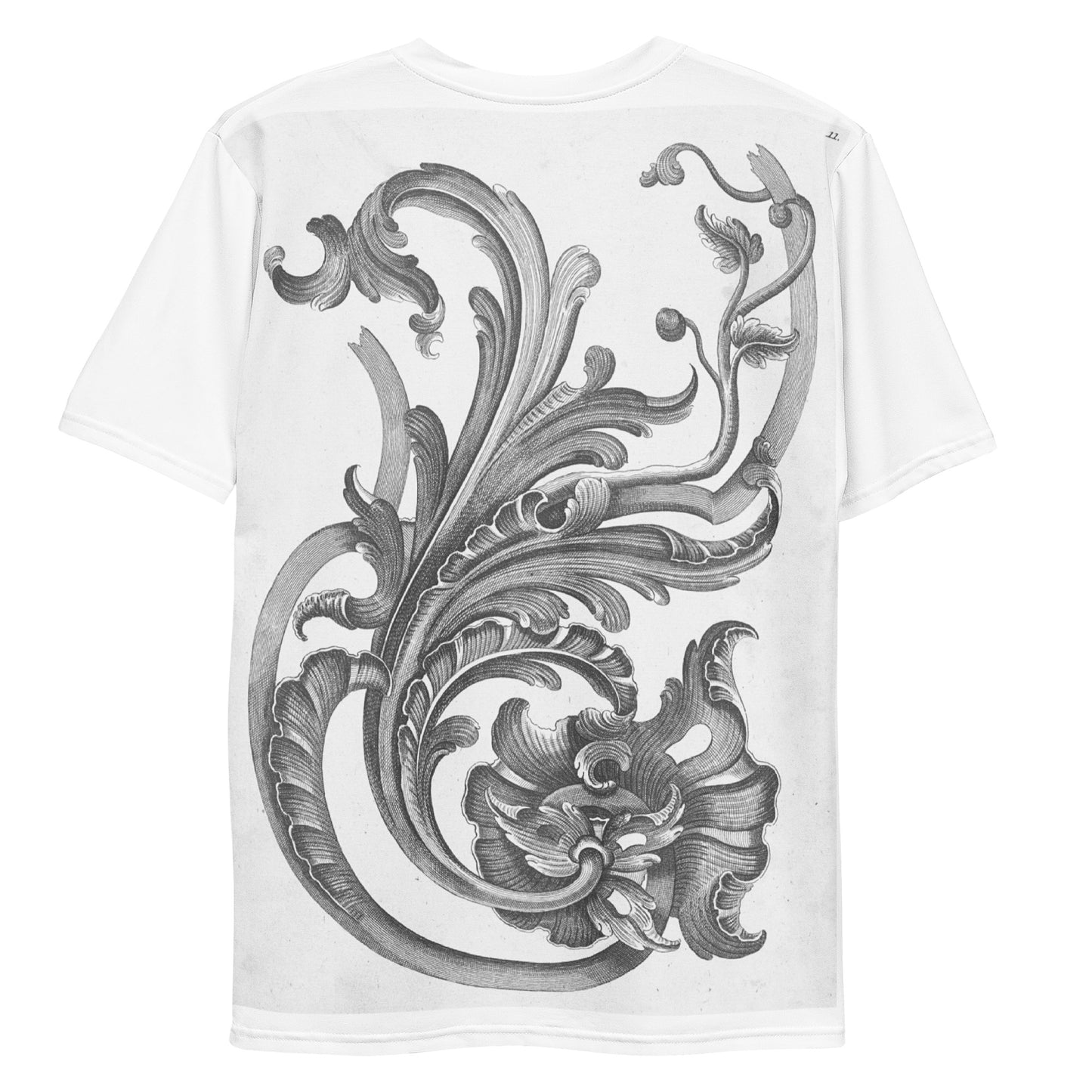 Back - Men's T-Shirt – Floral Ironwork in Motion