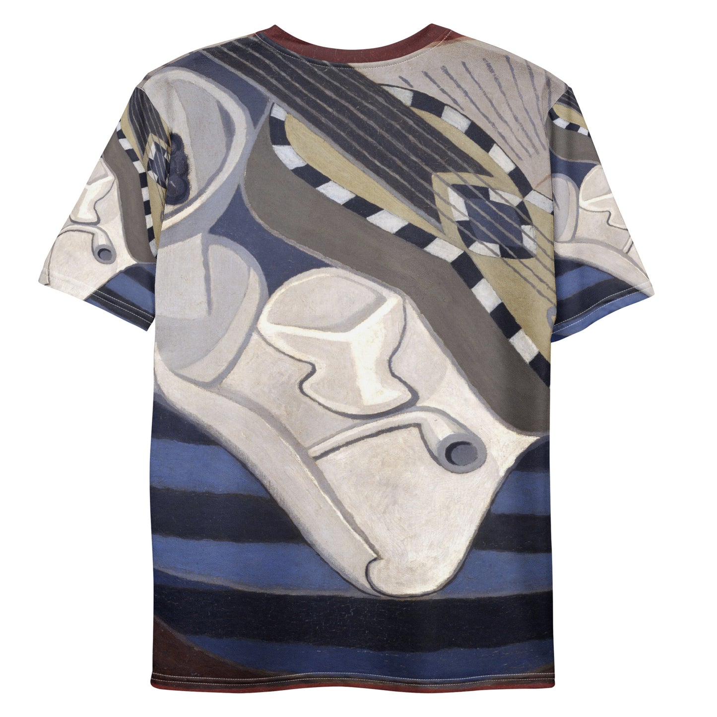 Back - Juan Gris Men's T-Shirt – Harmonies in Shape and Sound