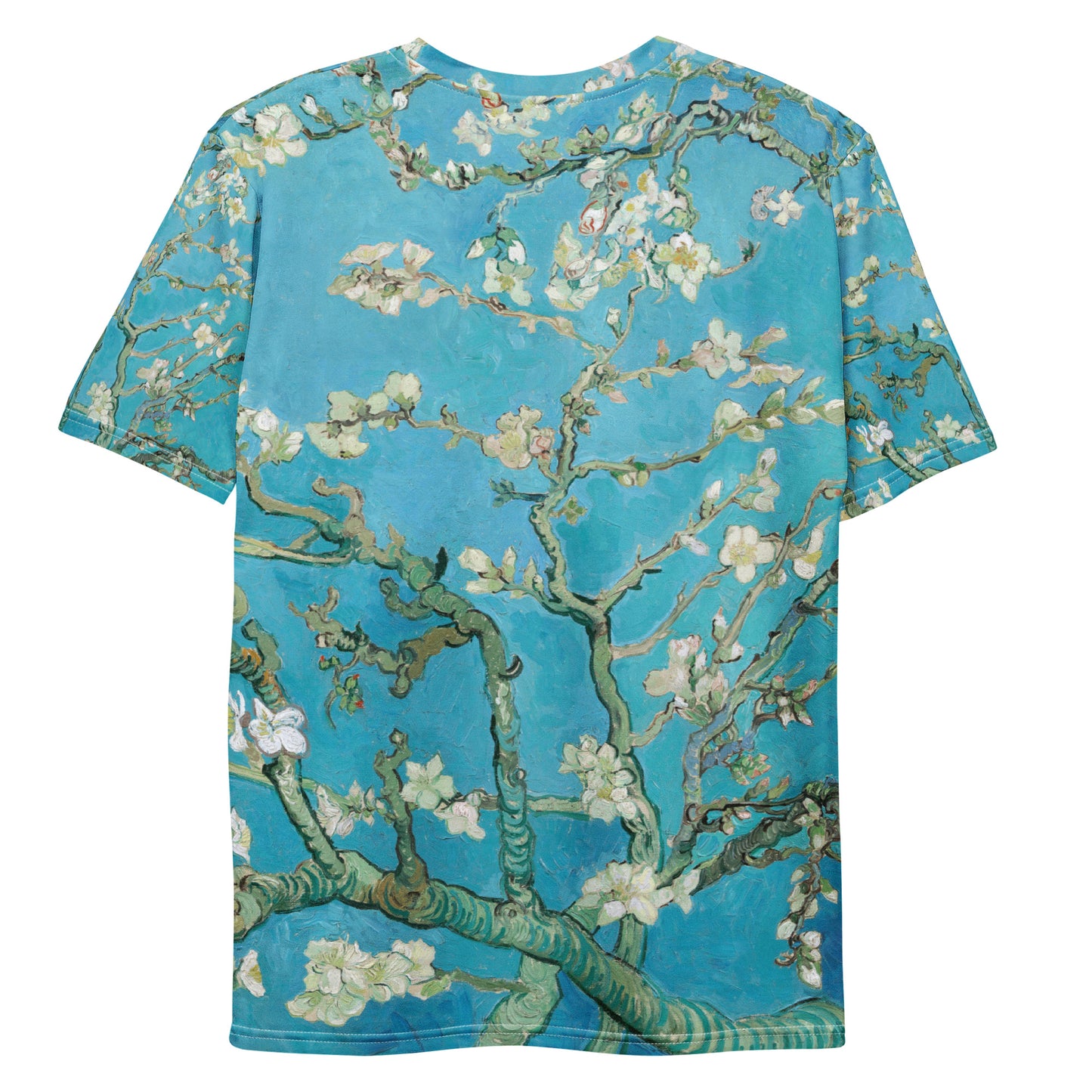 Back - Vincent van Gogh Men's T-Shirt – Blossoms of Spring Awakening