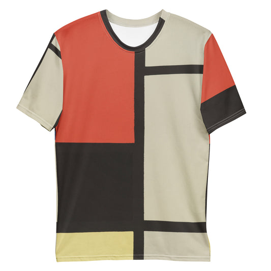 Piet Mondrian Men's T-Shirt – Composition in Motion
