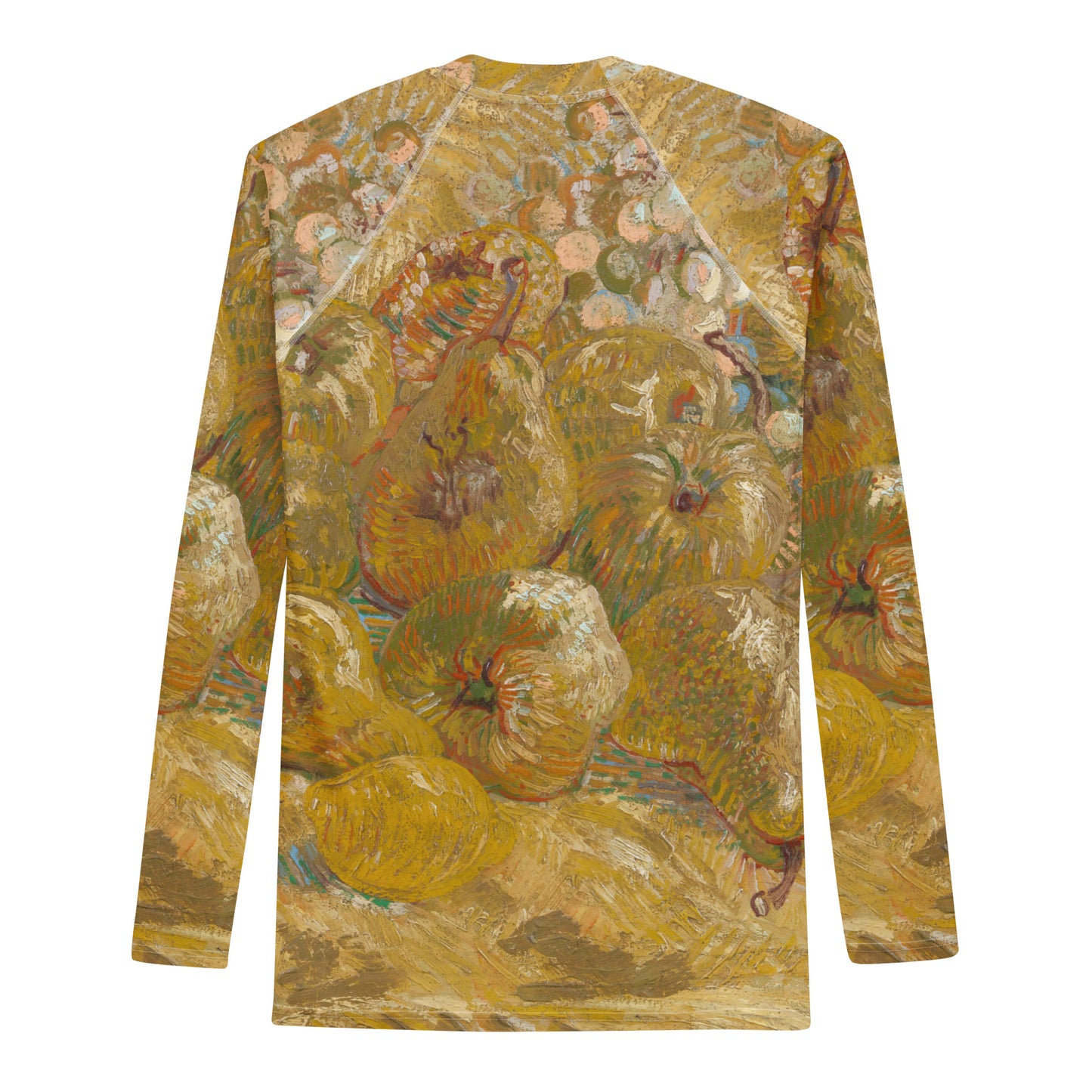 Back - Vincent van Gogh Men’s Rash Guard – Still Life with Fruit Boldness