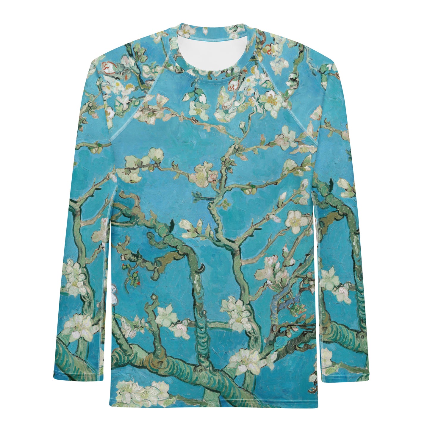 Vincent van Gogh Men’s Rash Guard – Almond Blossom Tranquility