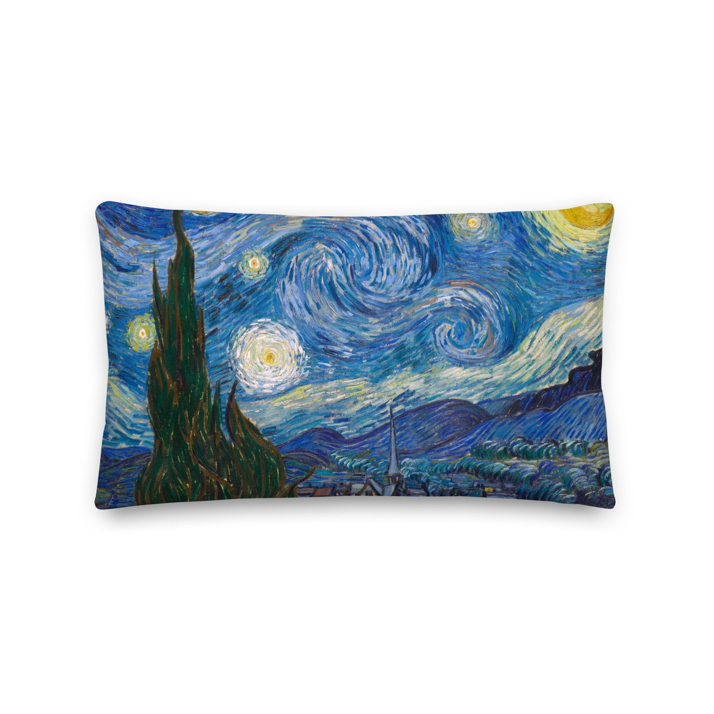 Size 2 - Vincent van Gogh Premium Pillow – Starry Night for Artistic Living