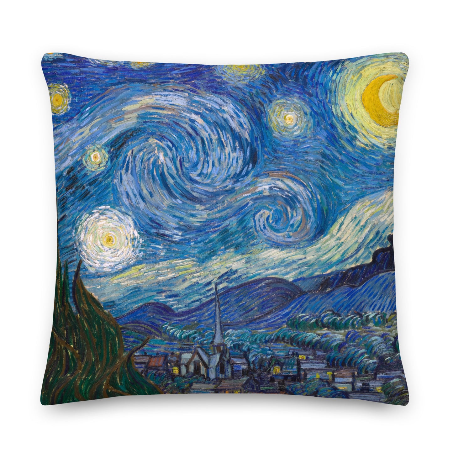 Vincent van Gogh Premium Pillow – Starry Night for Artistic Living