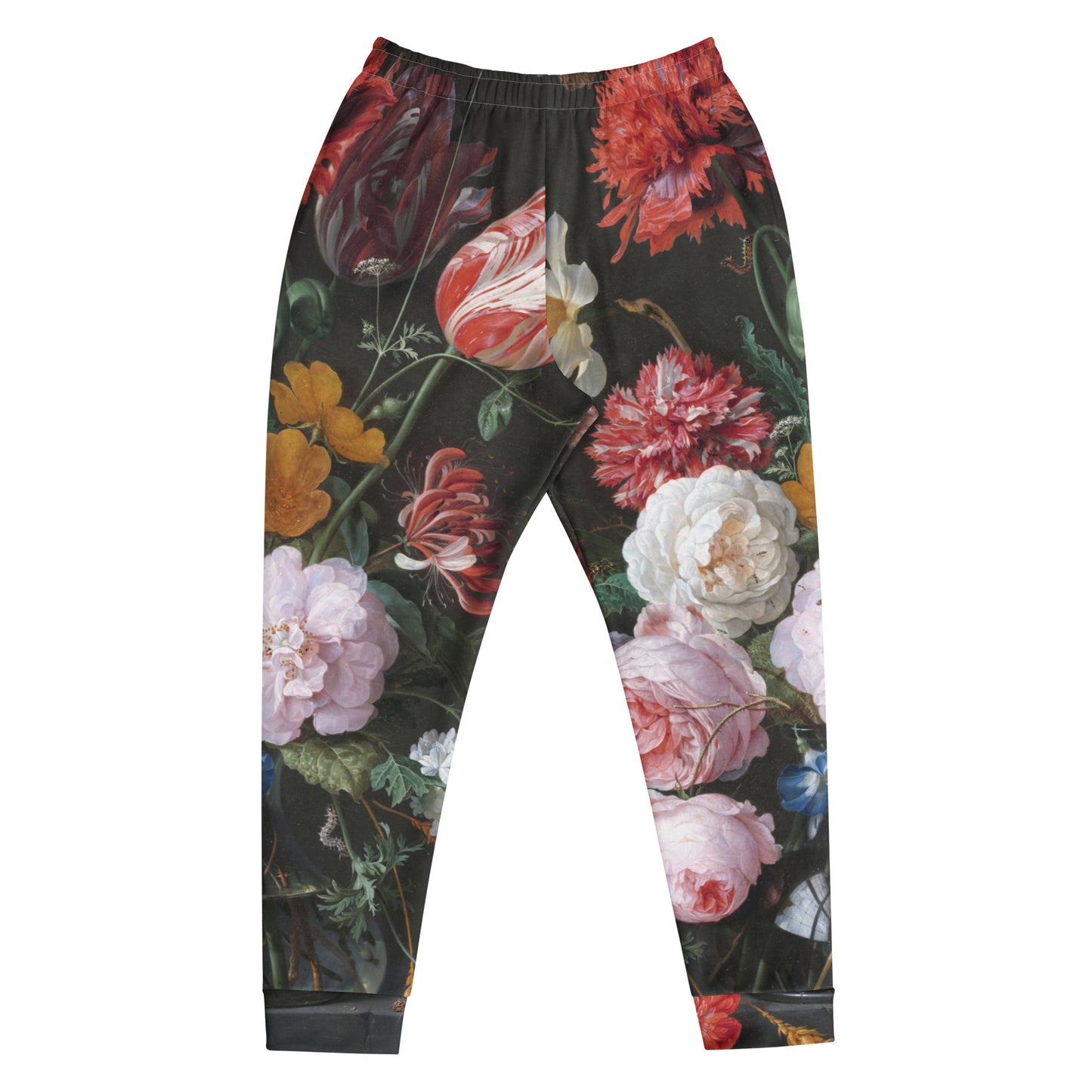 Jan Davidsz de Heem Men’s Joggers – Flowers in a Vase Elegance