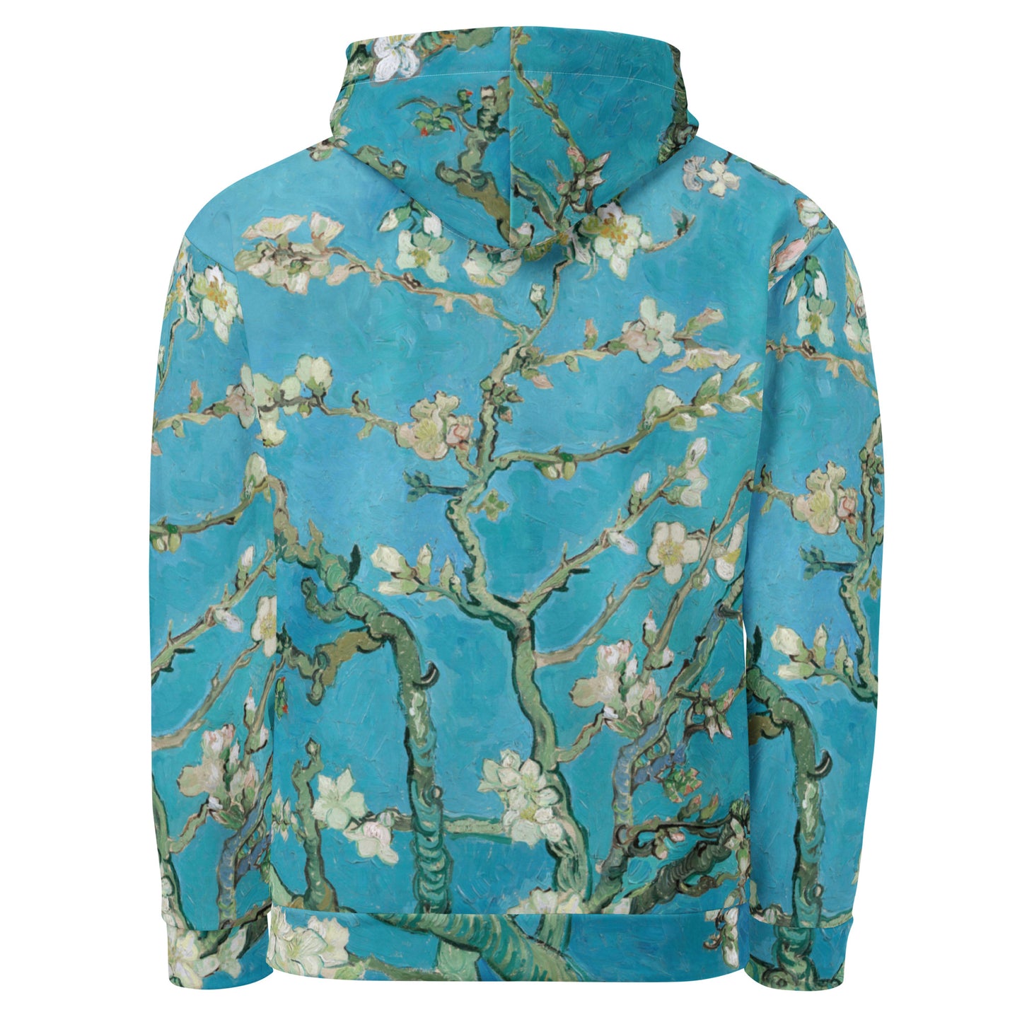 Back - Van Gogh Almond Blossom Unisex Hoodie – Tranquil Art Meets Street Style
