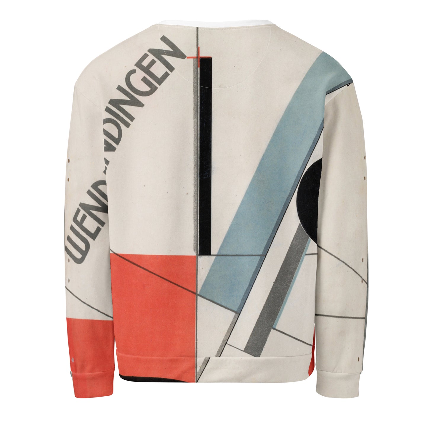 Back - Lissitzky Wendingen Unisex Sweatshirt – Bold Modernist Statement