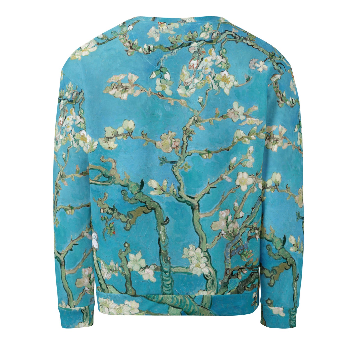 Back - Van Gogh Almond Blossom Unisex Sweatshirt – Serenity in Full Bloom