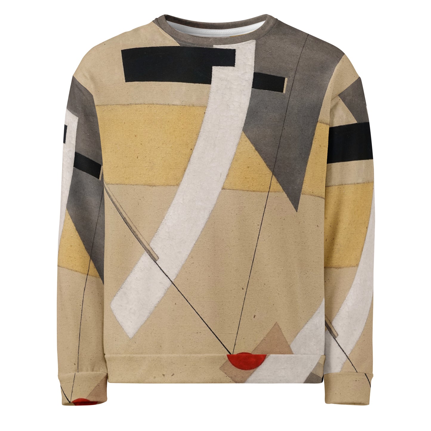 Lissitzky Composition Unisex Sweatshirt – Abstract Form, Timeless Style