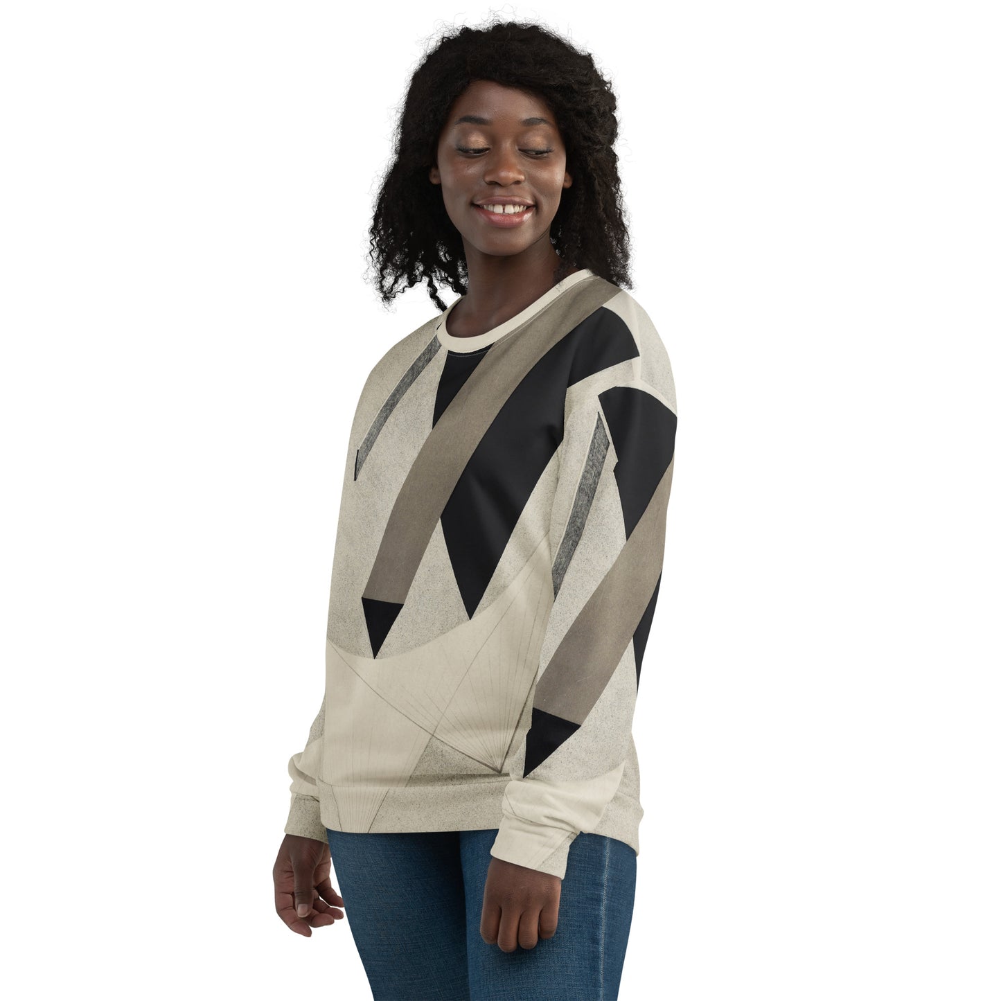 Model 1 - Lissitzky Composition Unisex Sweatshirt – Geometric Art Meets Streetwear