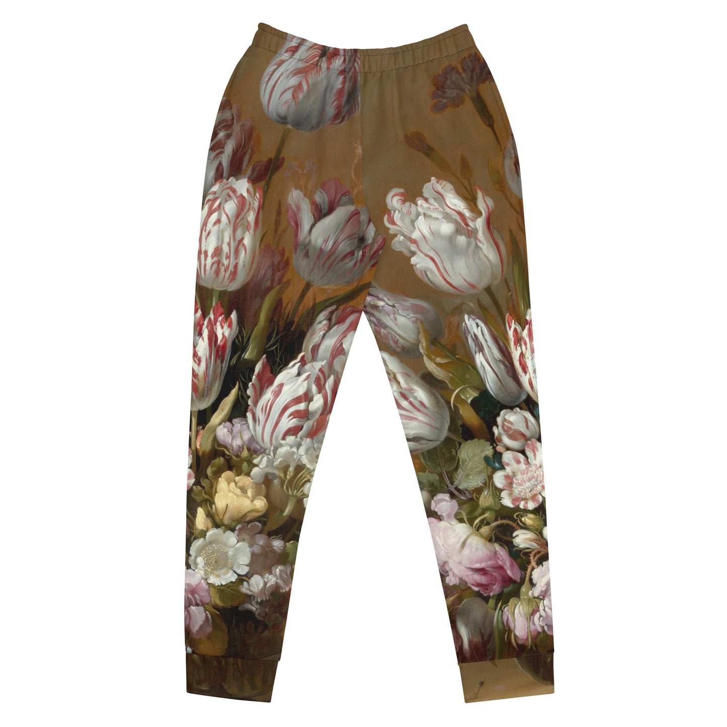 Hans Bollongier Women’s Joggers – Floral Elegance in Motion