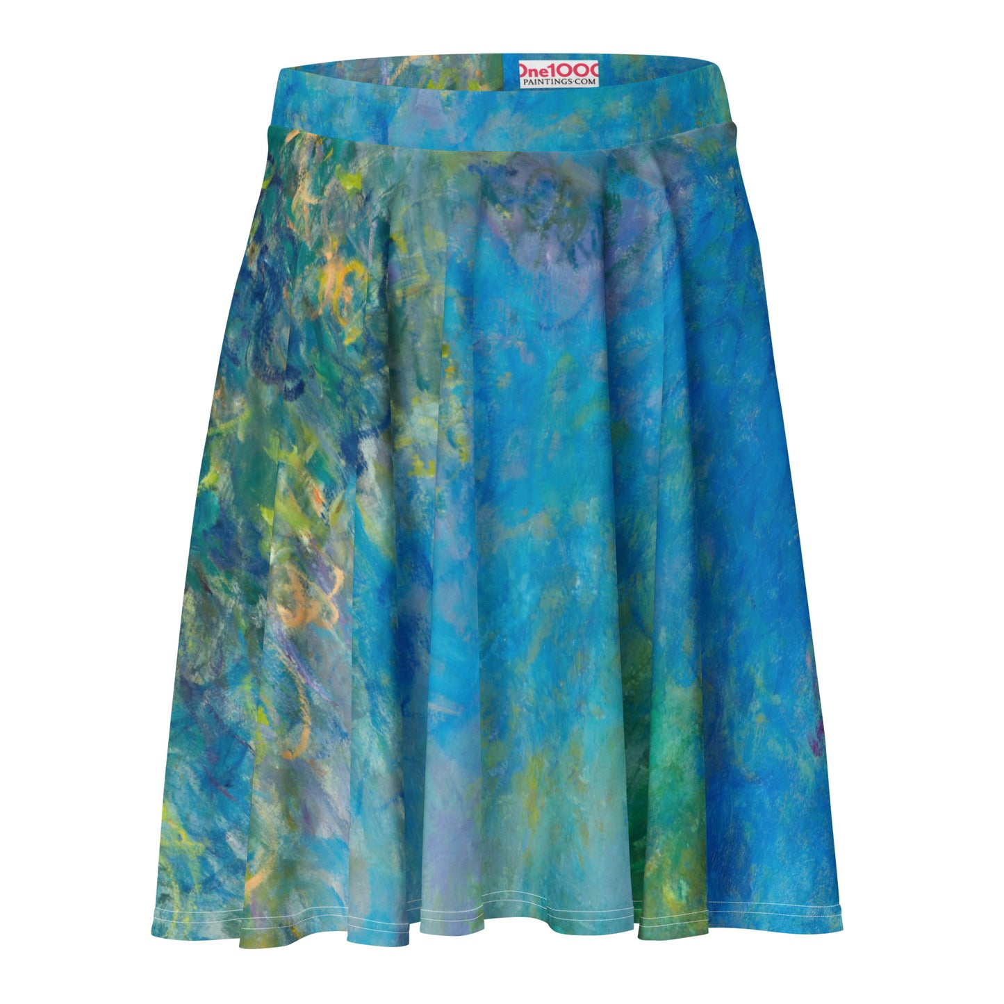 Claude Monet Skater Skirt – Garden Whispers in Bloom
