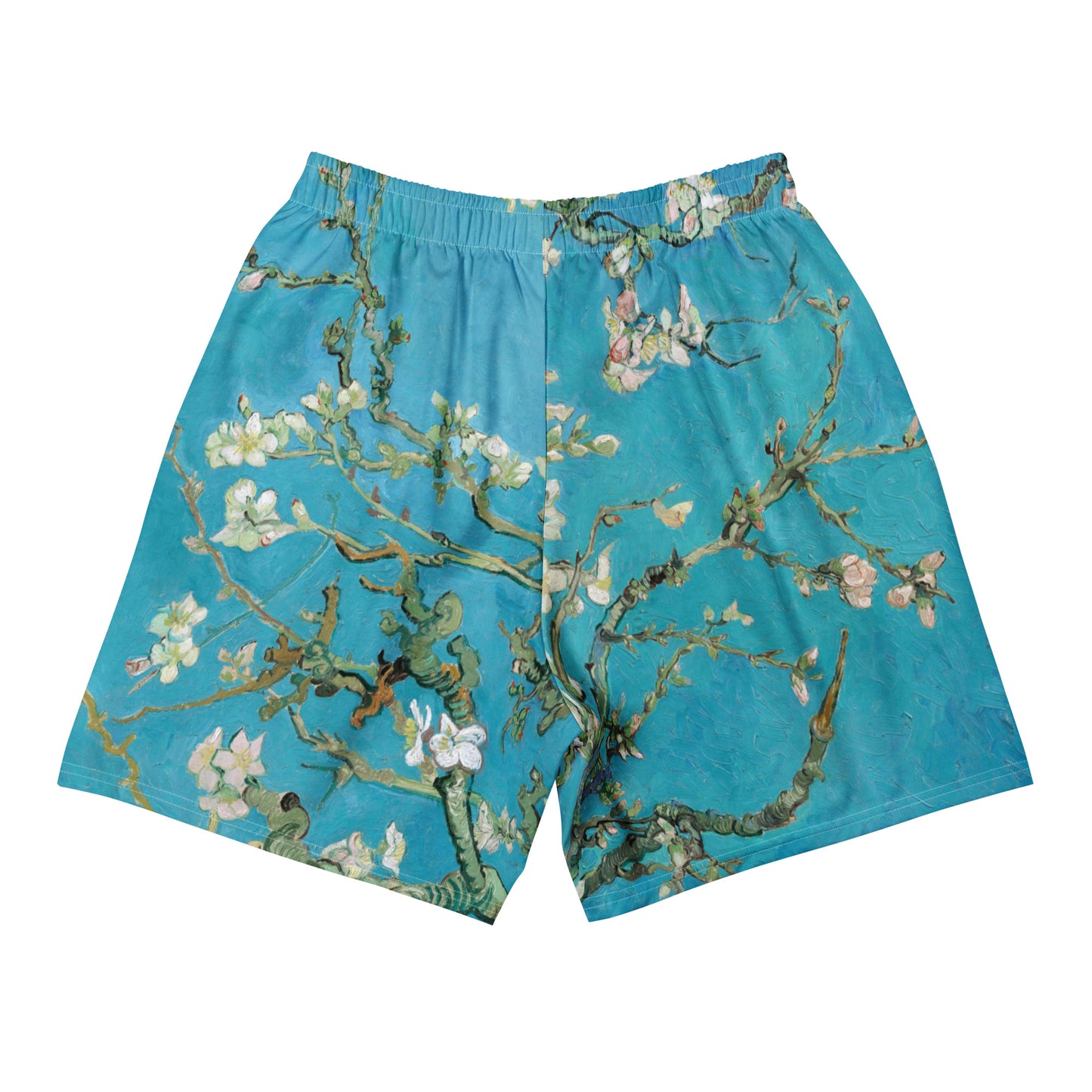 Back - Van Gogh Almond Blossom Men's Shorts – Artistic Style in Motion