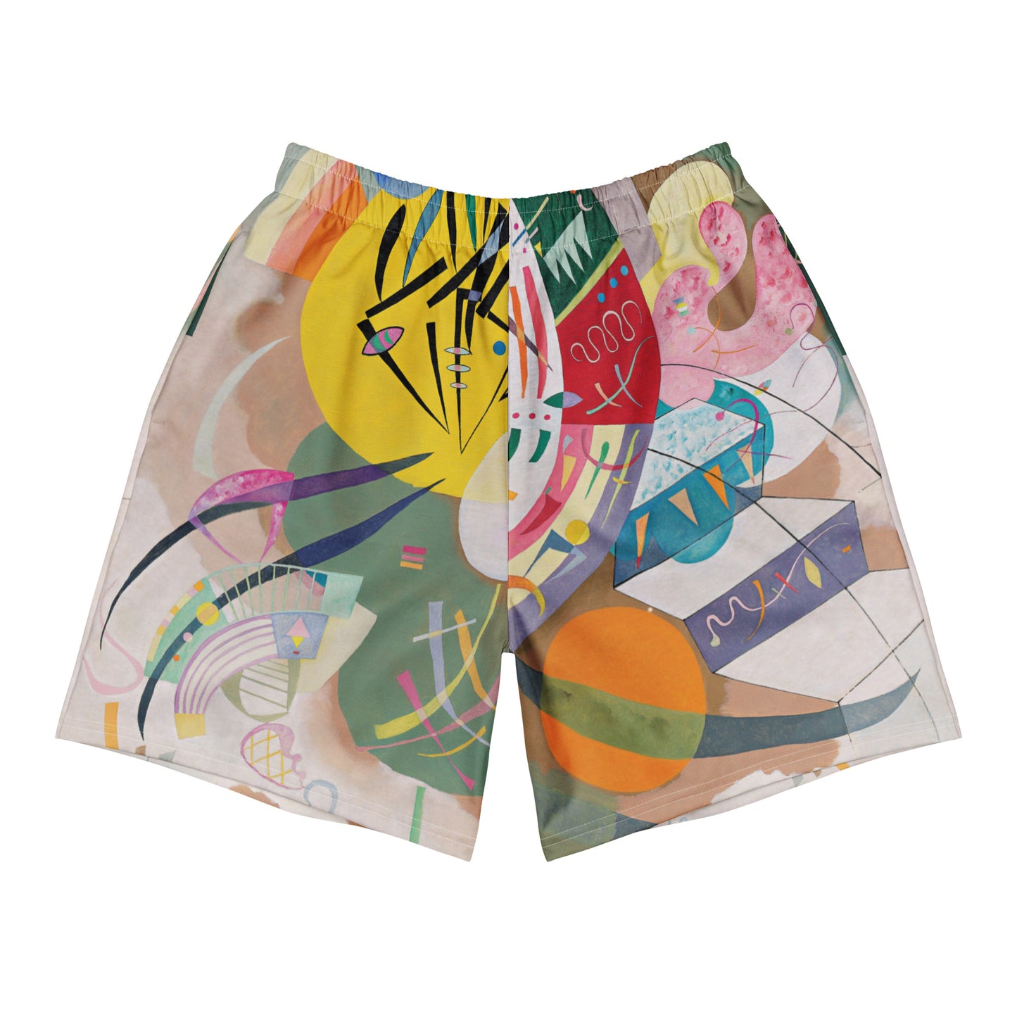 Kandinsky Athletic Shorts – Abstract Motion Meets Modern Style