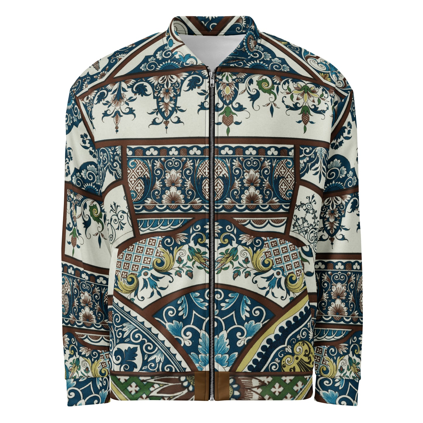 Albert Racinet Unisex Bomber Jacket – 17th & 18th Century Pattern Flair