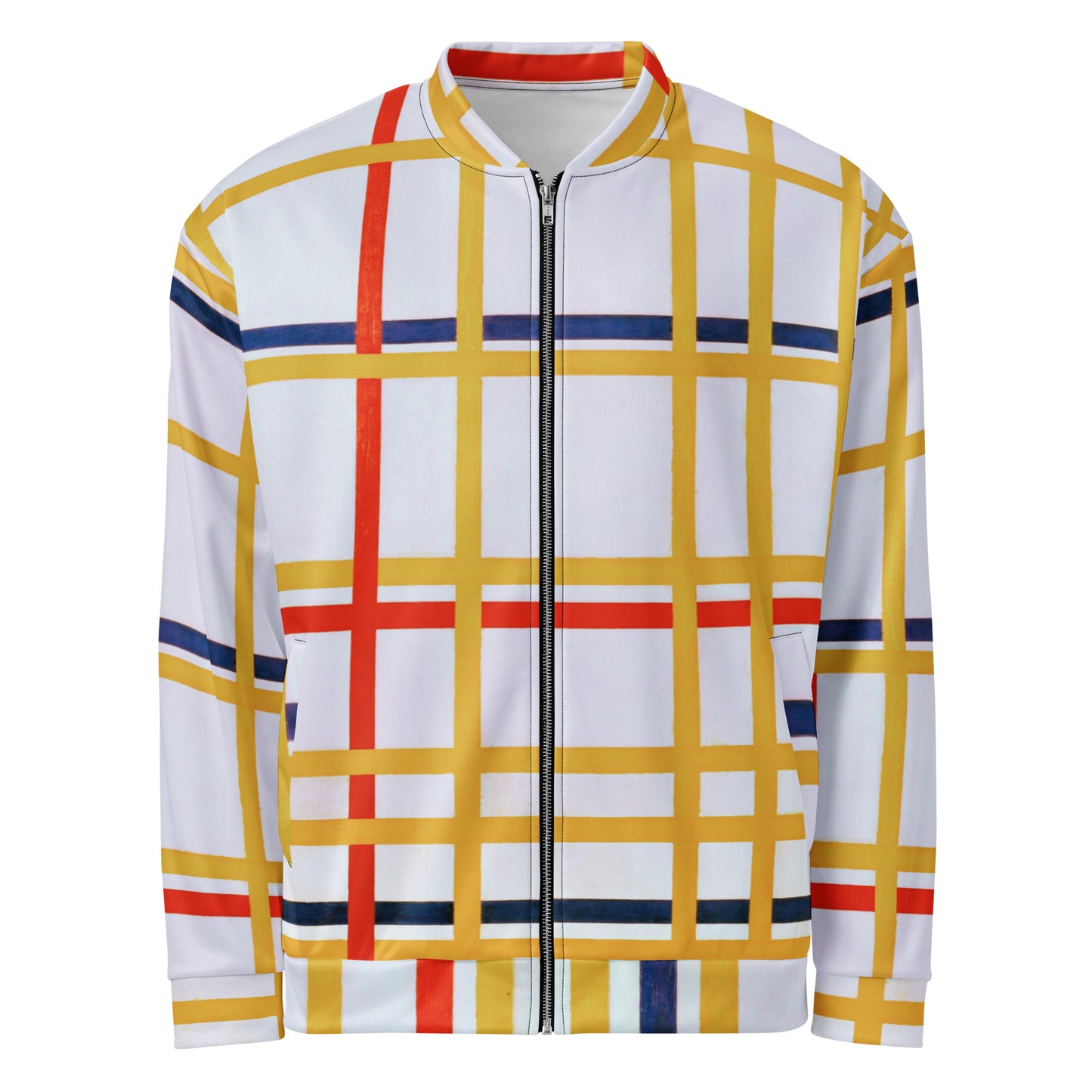 Mondriaan Unisex Bomber Jacket – New York City Pulse