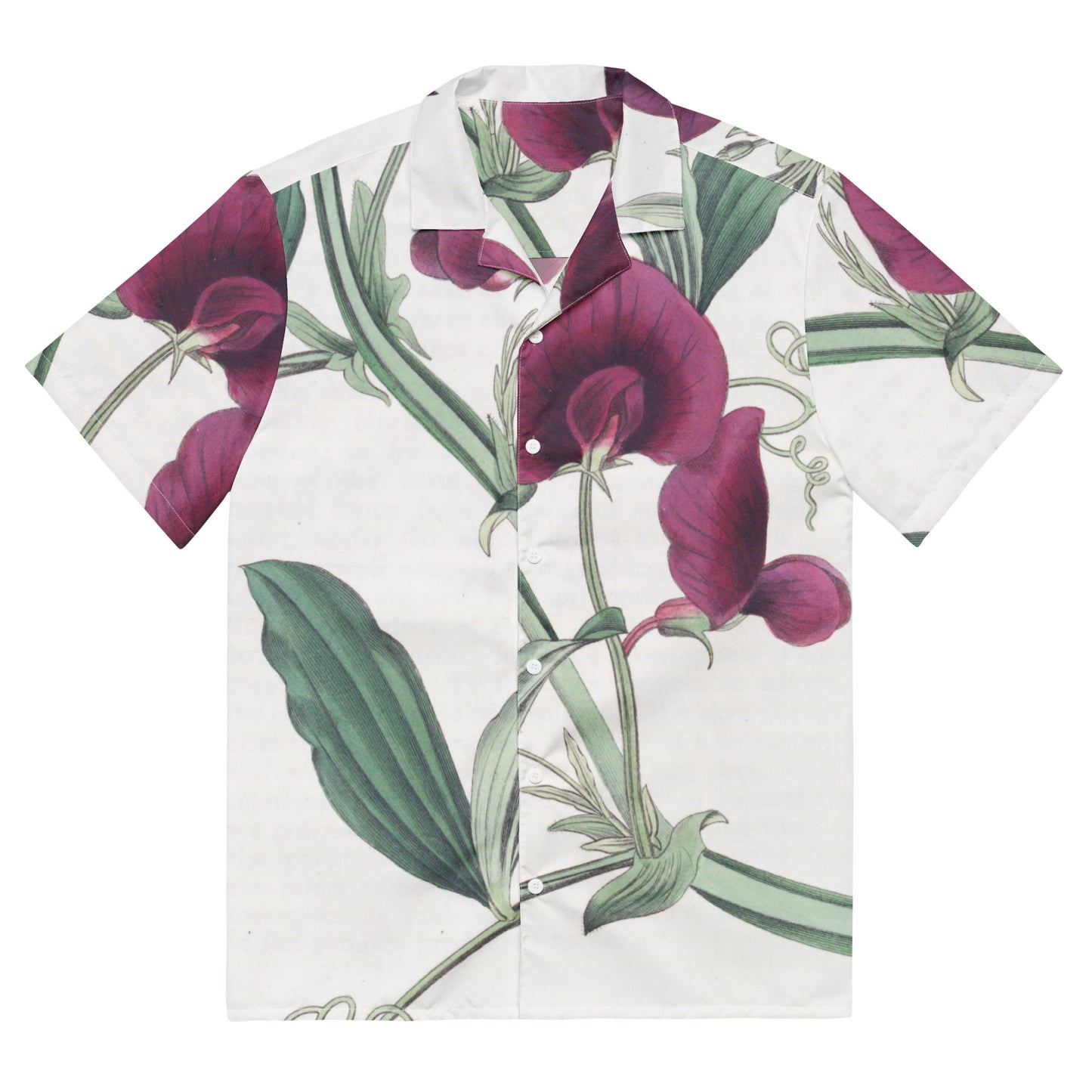 Flower Azalea Unisex Button Shirt – Gallery-Grade Style, Living Art