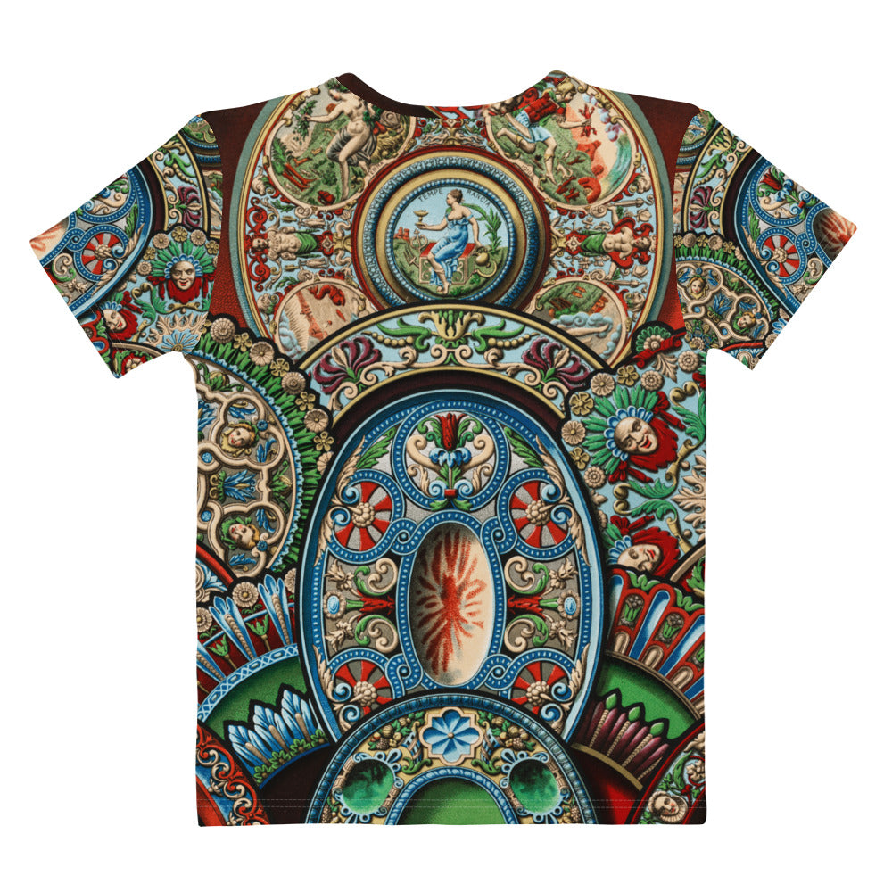 Back - Albert Racinet Women's T-Shirt – Renaissance Grace Reimagined