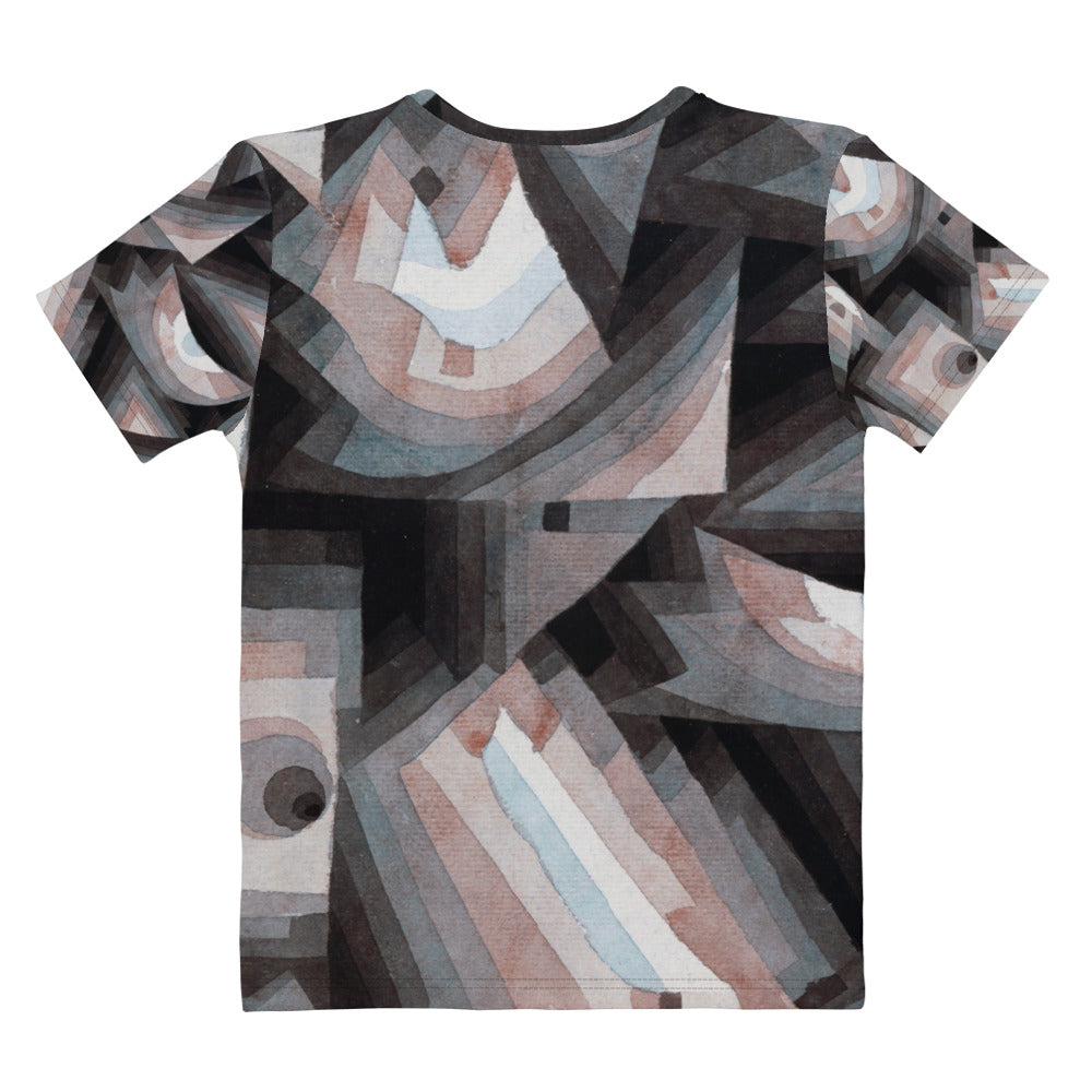 Back - Paul Klee Women's T-Shirt – Prism of Subtle Harmony