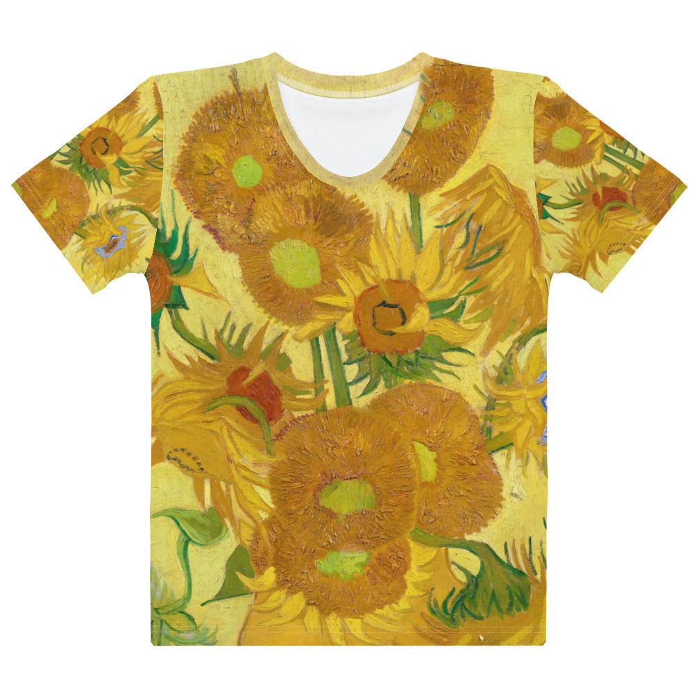 Vincent van Gogh Women's T-Shirt – Sunlit Blooms in Style