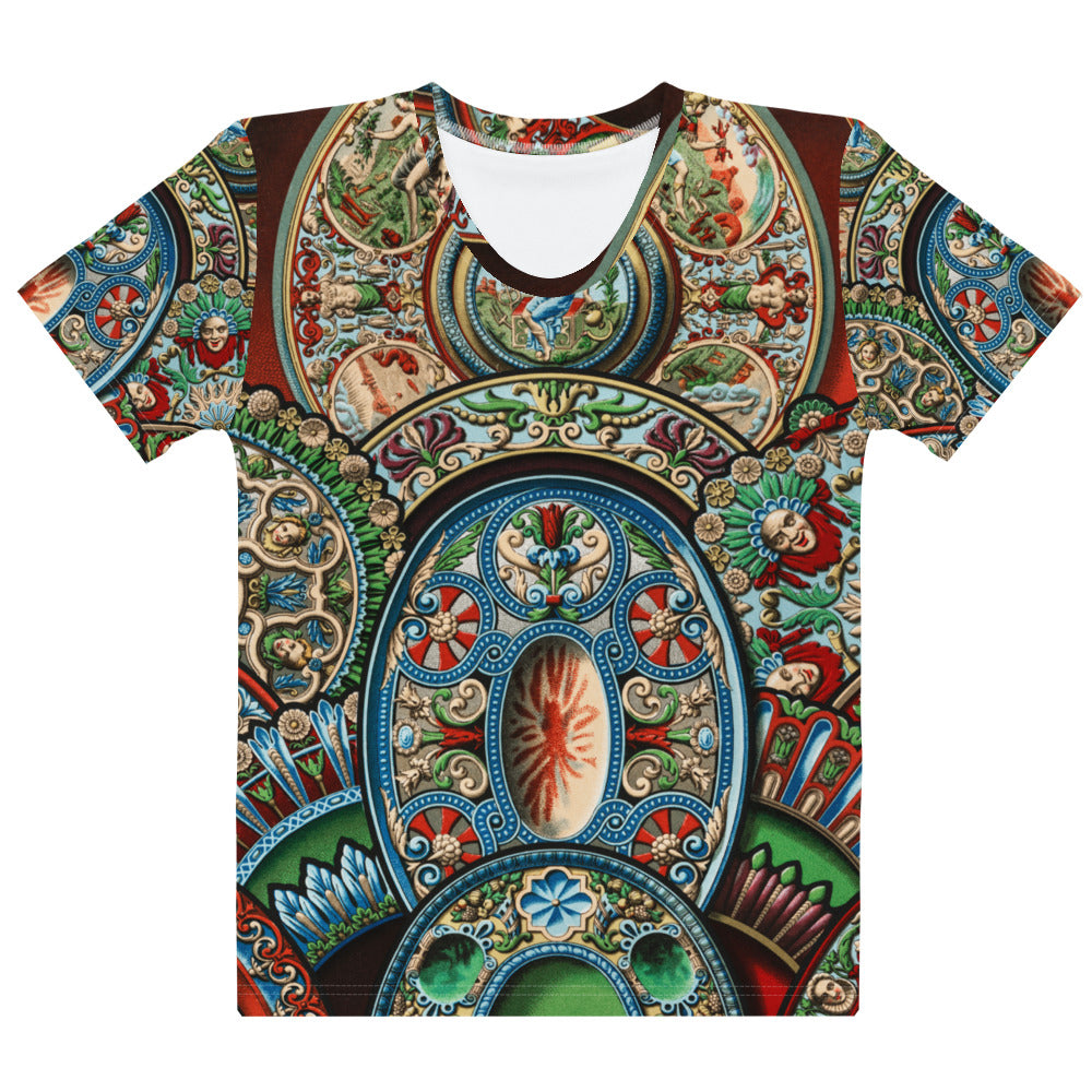 Albert Racinet Women's T-Shirt – Renaissance Grace Reimagined