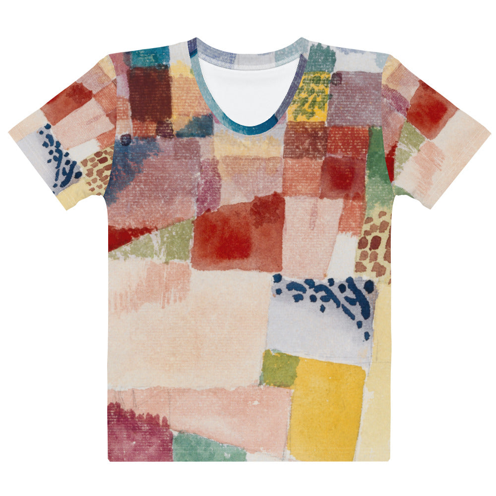 Paul Klee Women's T-Shirt – Sunlit Geometry of Hammamet