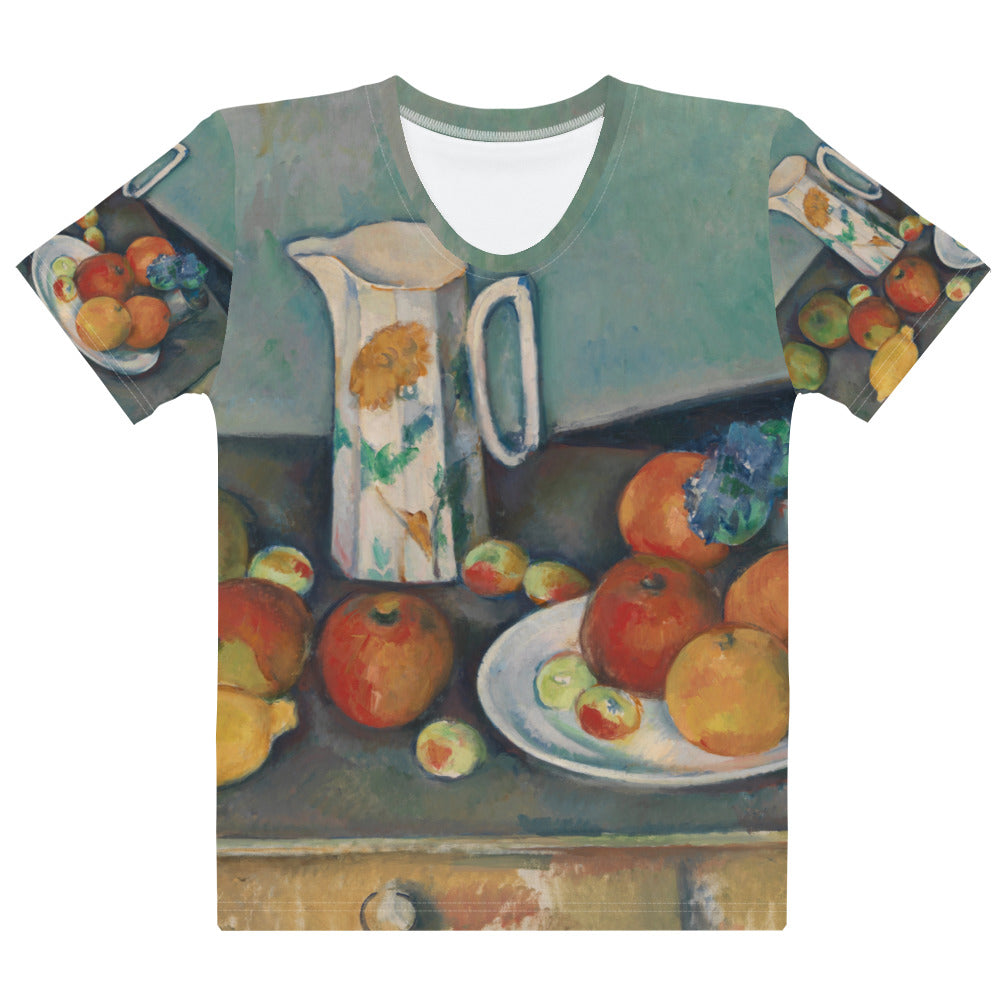 Paul Cézanne Women's T-Shirt – Timeless Still Life in Motion