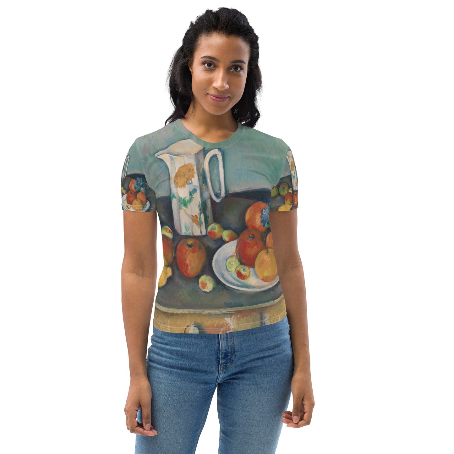 Model 1 - Paul Cézanne Women's T-Shirt – Timeless Still Life in Motion