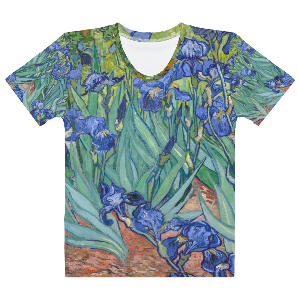 Vincent van Gogh Women's T-Shirt – Garden Poetry in Blue