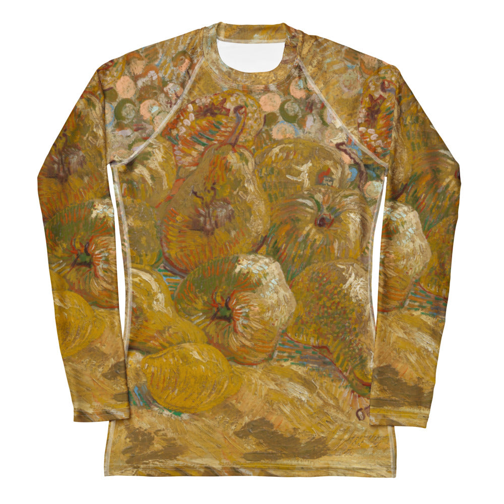 Van Gogh Rash Guard – Vintage Fruit Art Meets Modern Fashion