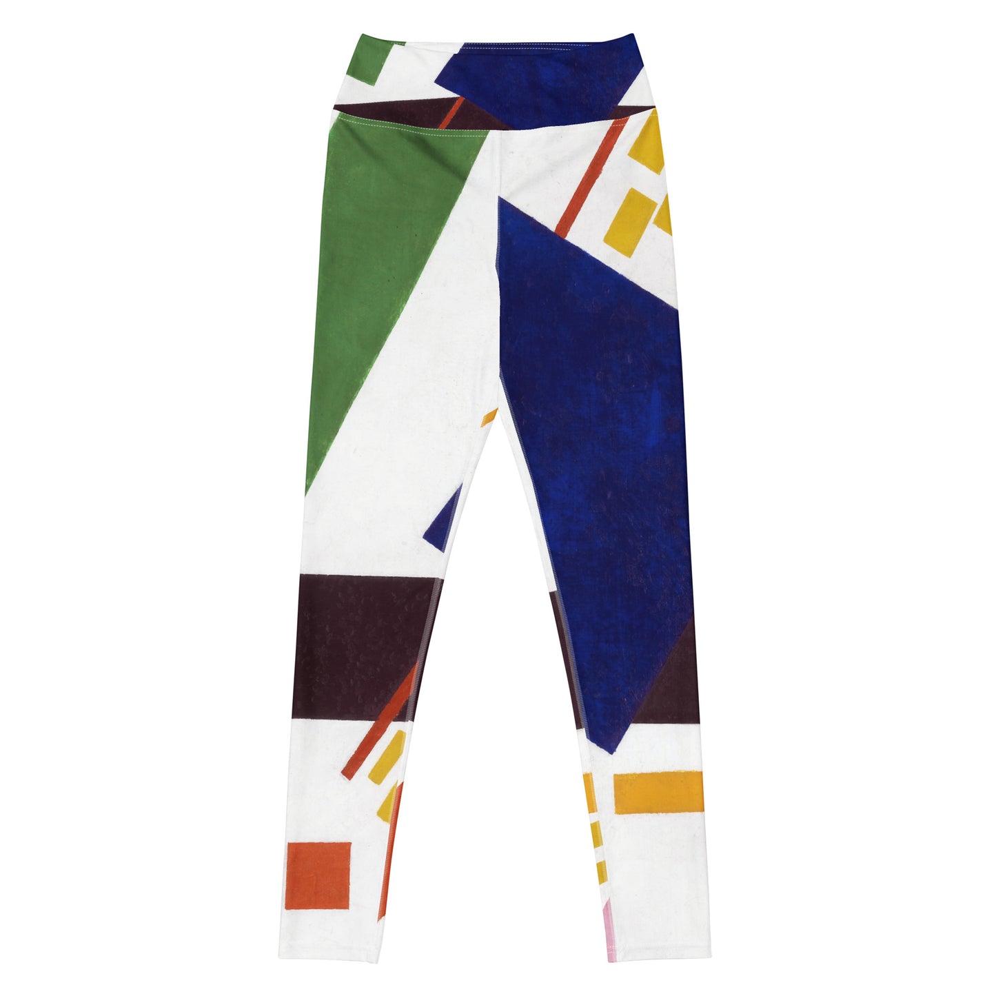 Kazimir Malevich Yoga Leggings – Geometric Balance in Motion