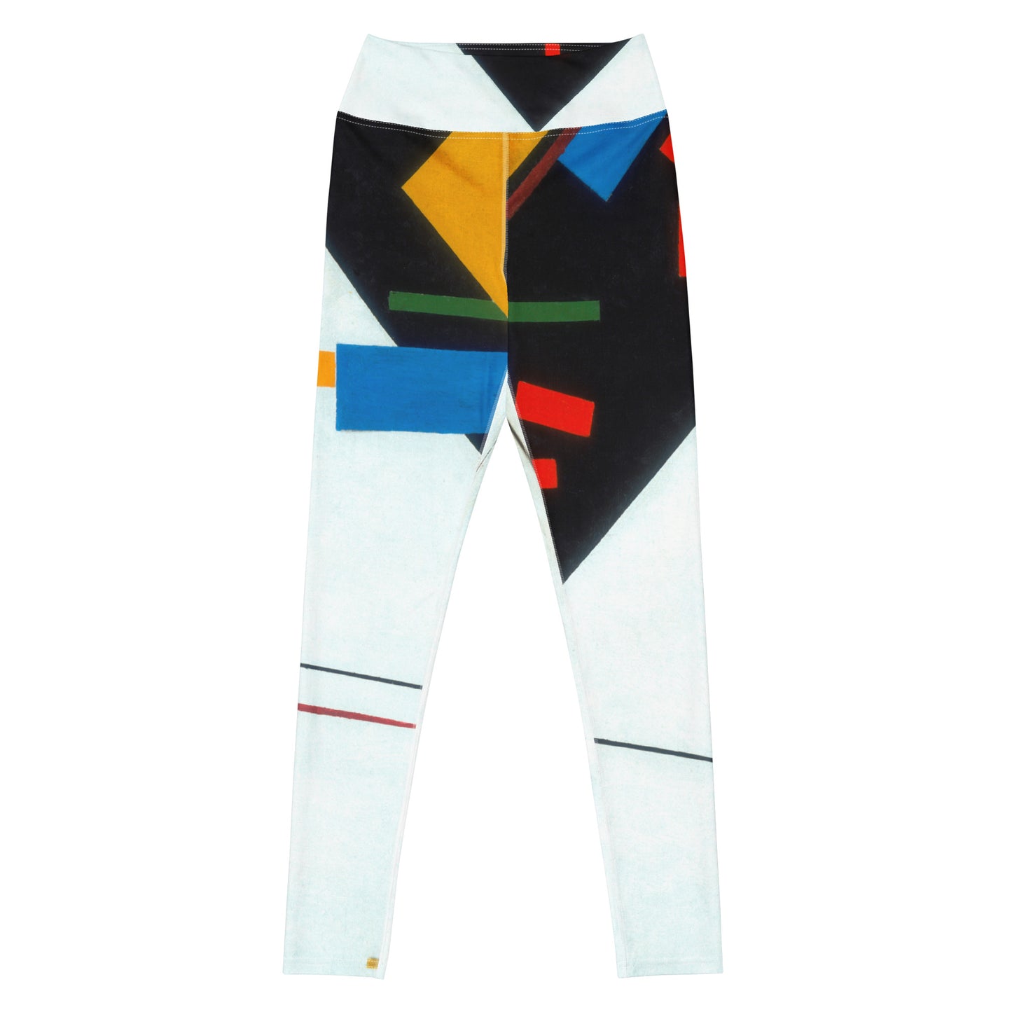 Kazimir Malevich Yoga Leggings – Abstract Precision in Motion