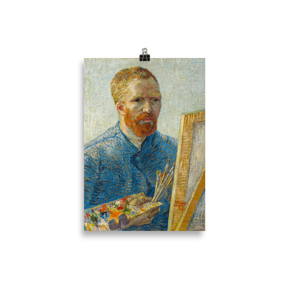 Size 2 - Van Gogh Self-Portrait Poster – Iconic Expressionist Art Print
