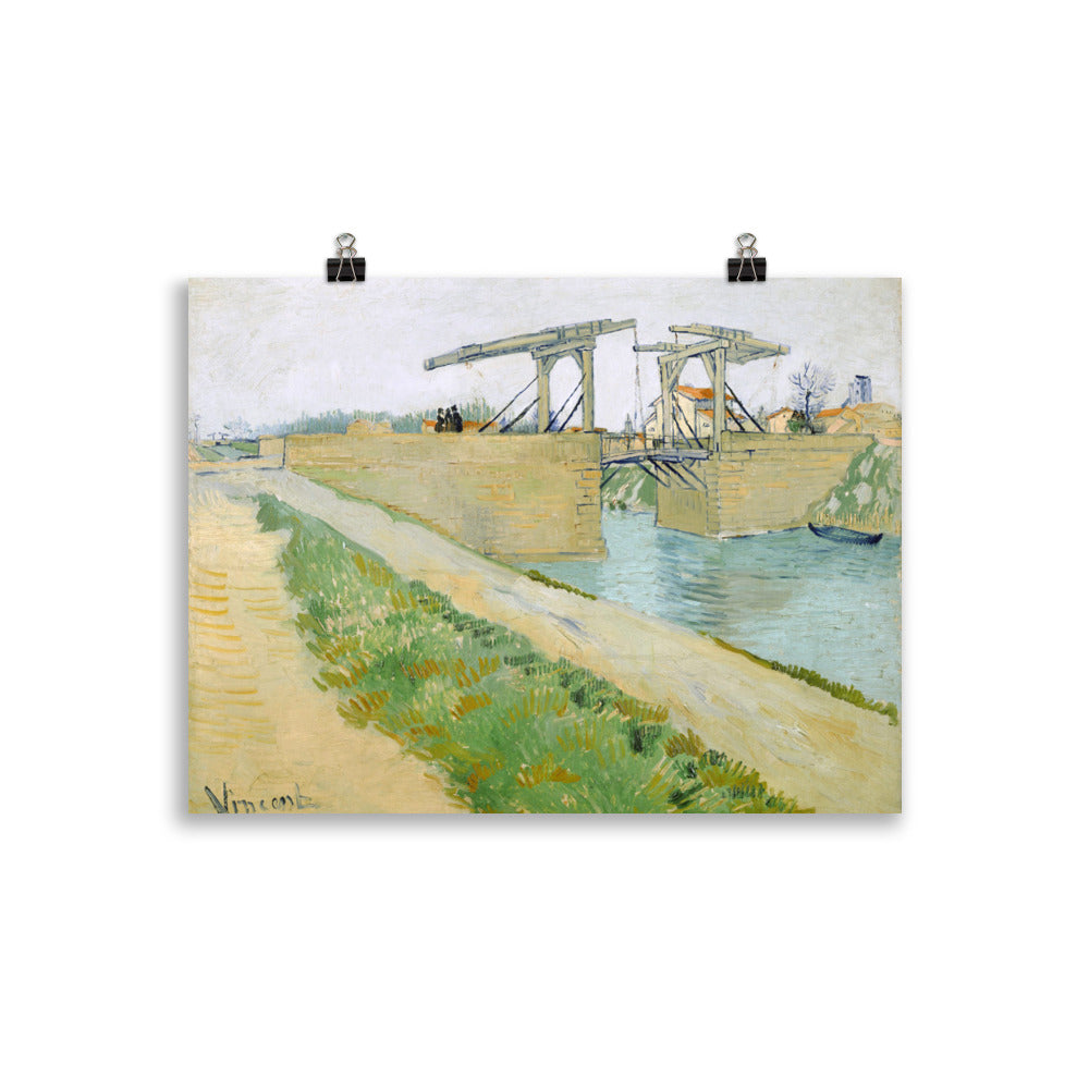 Size 3 - Van Gogh Bridge of Langlois Poster – Iconic French Landscape Art Print