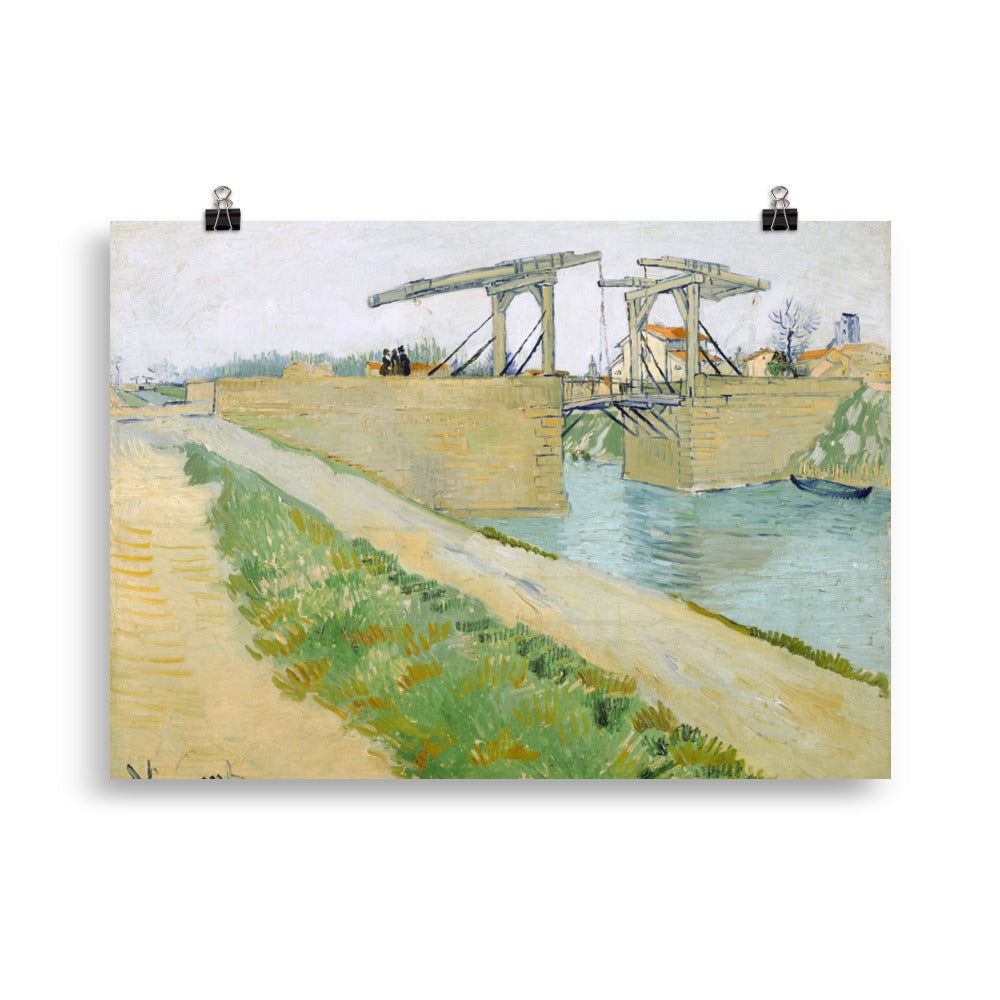 Size 4 - Van Gogh Bridge of Langlois Poster – Iconic French Landscape Art Print