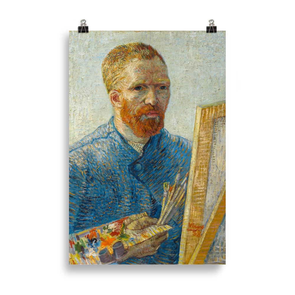 Size 5 - Van Gogh Self-Portrait Poster – Iconic Expressionist Art Print