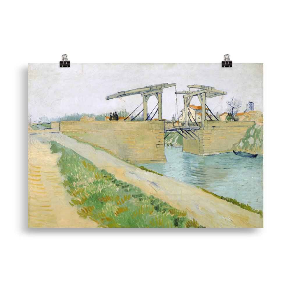 Size 1 - Van Gogh Bridge of Langlois Poster – Iconic French Landscape Art Print