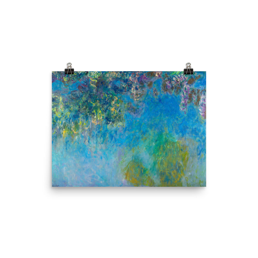 Size 2 - Monet Poster – Wisteria & the Dreamlike Beauty of Impressionist Bloom