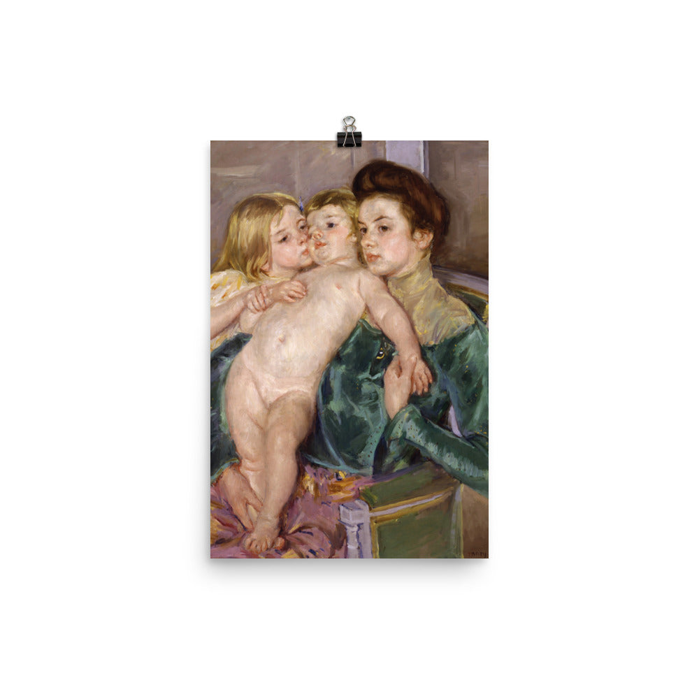 Size 3 - Cassatt Poster – The Caress & the Intimacy of Impressionist Tenderness