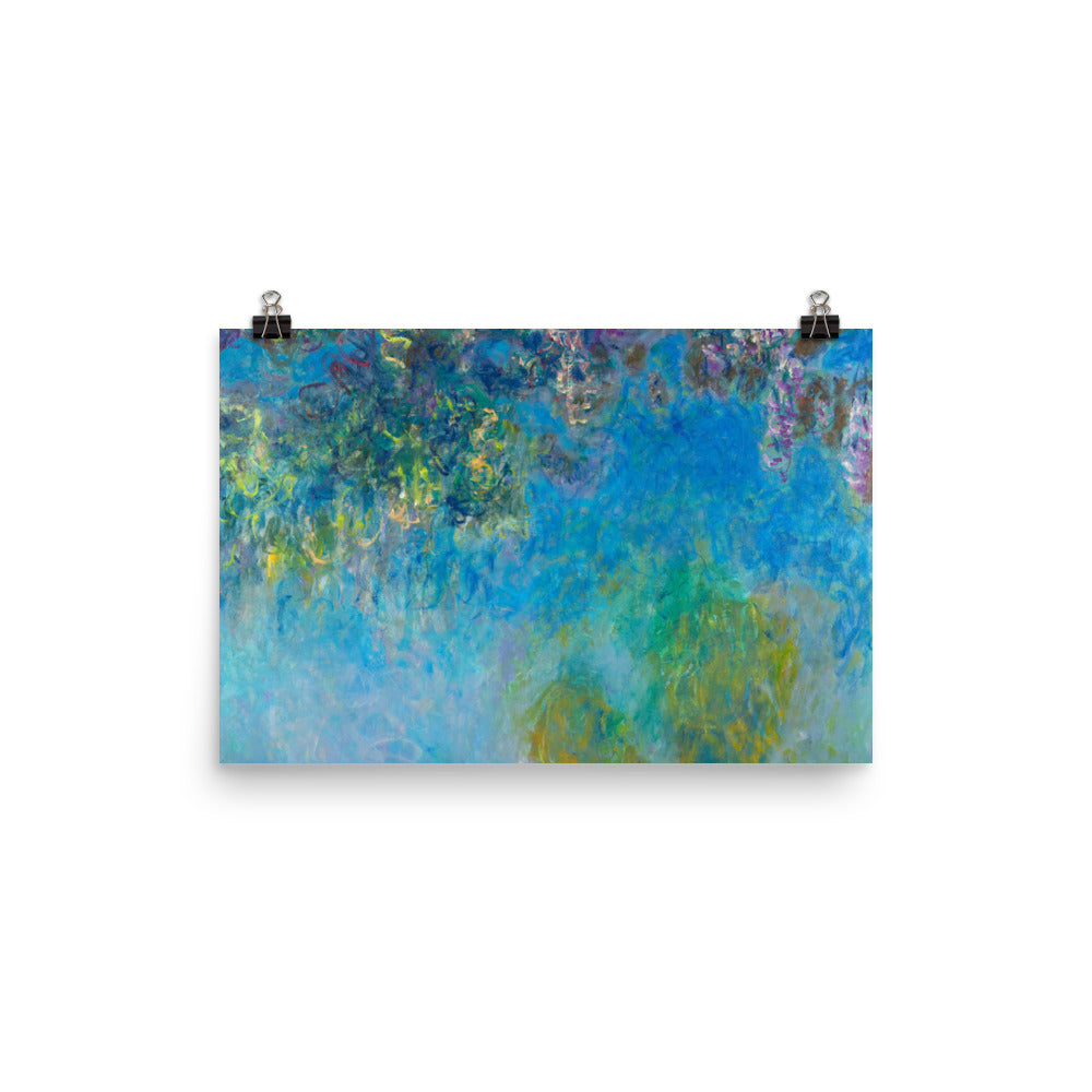 Size 3 - Monet Poster – Wisteria & the Dreamlike Beauty of Impressionist Bloom