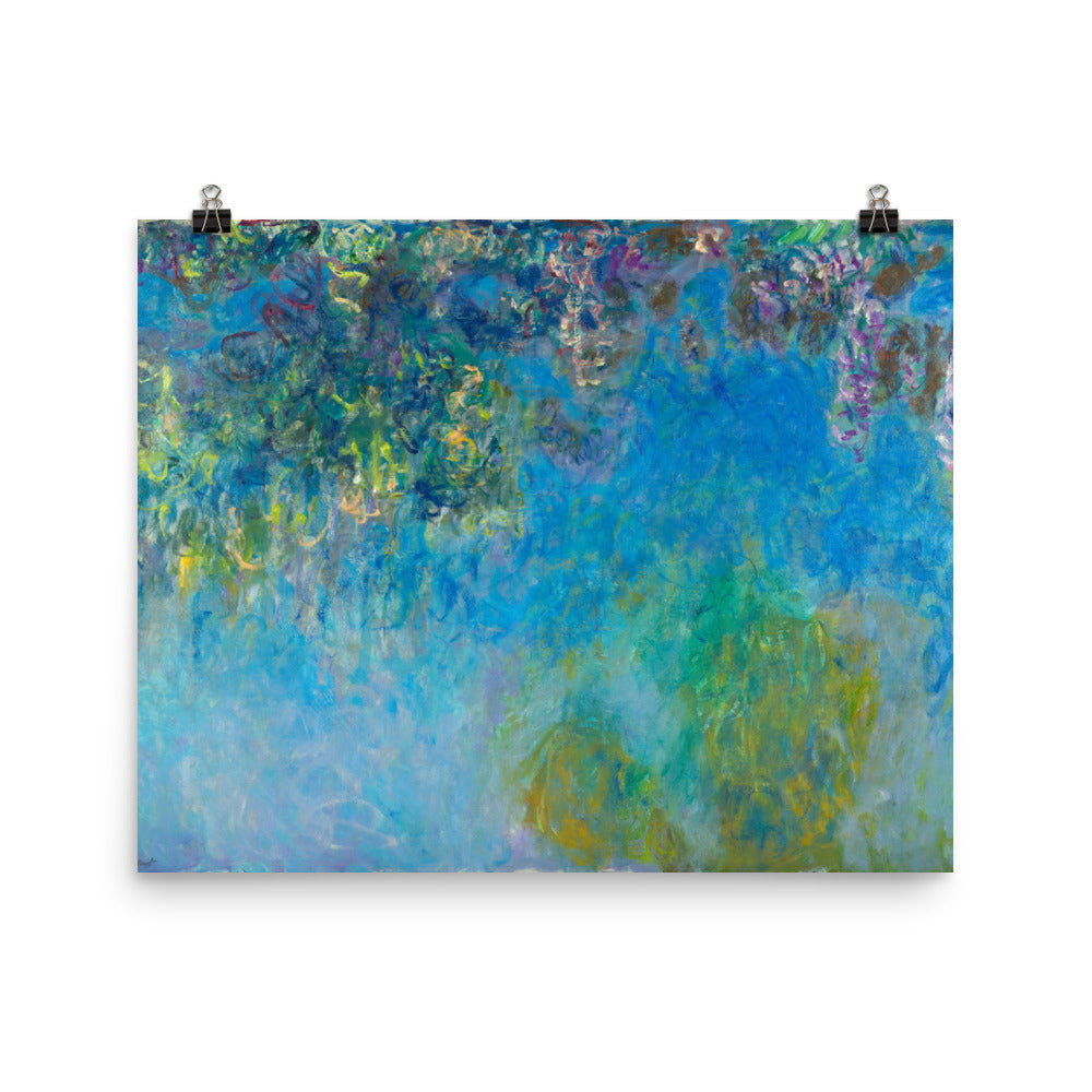 Size 4 - Monet Poster – Wisteria & the Dreamlike Beauty of Impressionist Bloom
