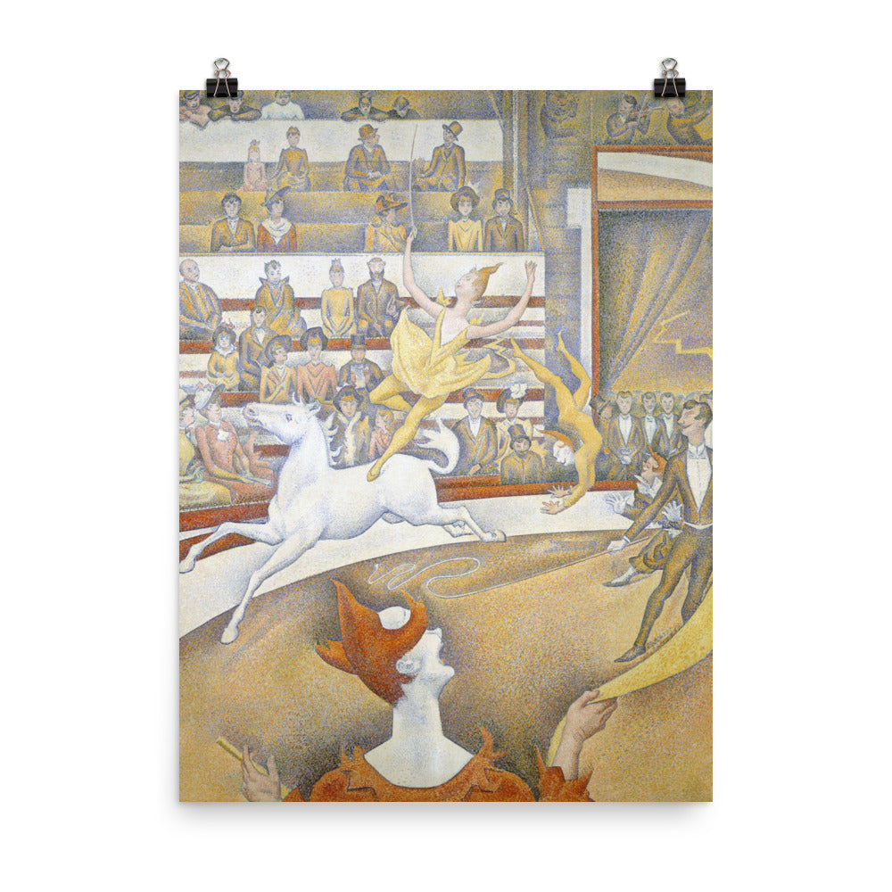 Size 5 - Seurat Poster – The Circus & the Art of Spectacle