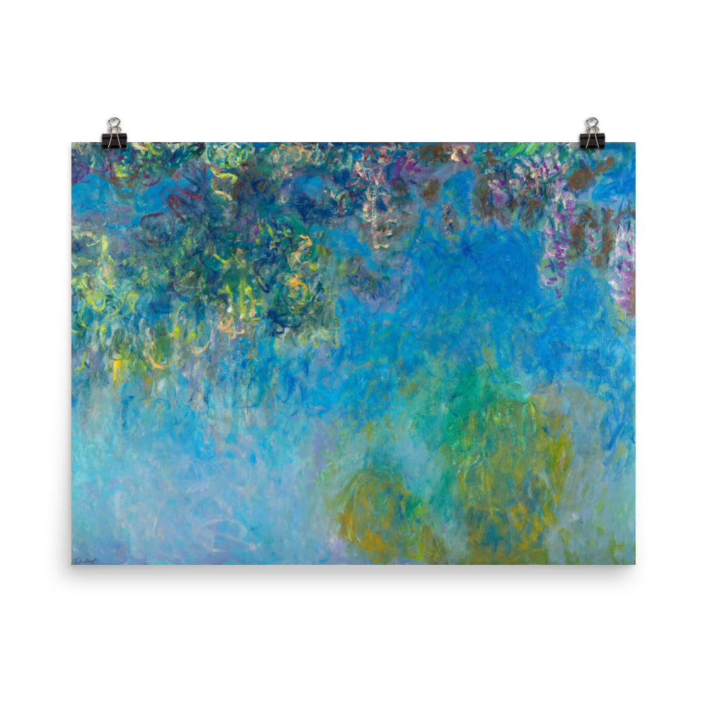 Size 5 - Monet Poster – Wisteria & the Dreamlike Beauty of Impressionist Bloom