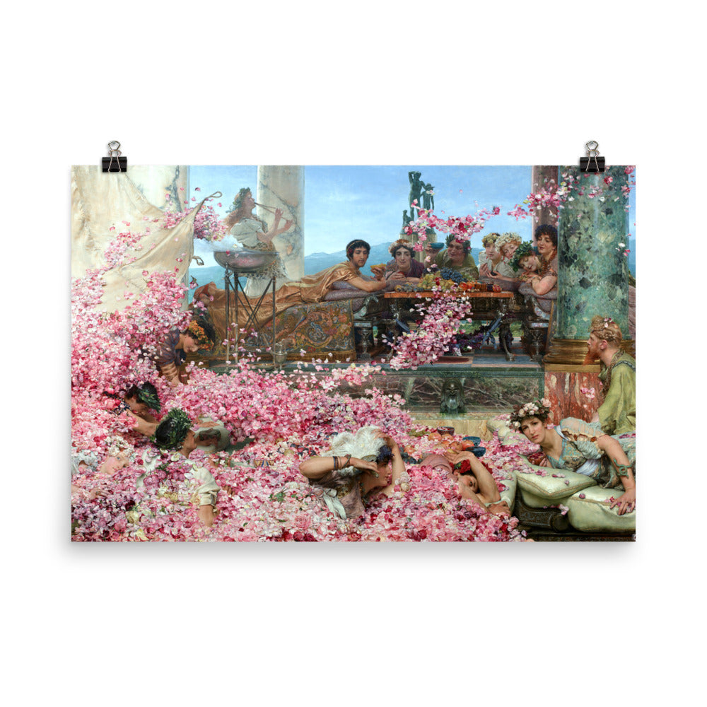 Size 6 - Alma-Tadema The Roses of Heliogabalus Poster – Opulence in Full Bloom